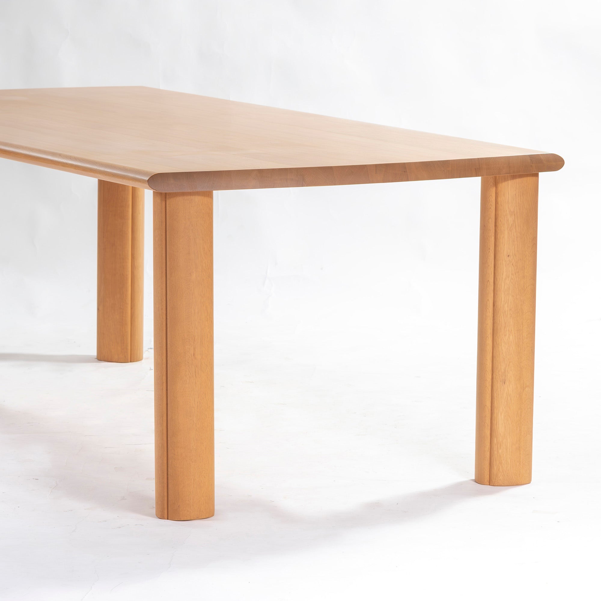 Dining table Nissin Woodworking, Oak wood, w210, Solid wood, Oak wood, Simple, Natural modern, Scandinavian, Japanese modern, Hida Takayama, ACTUS