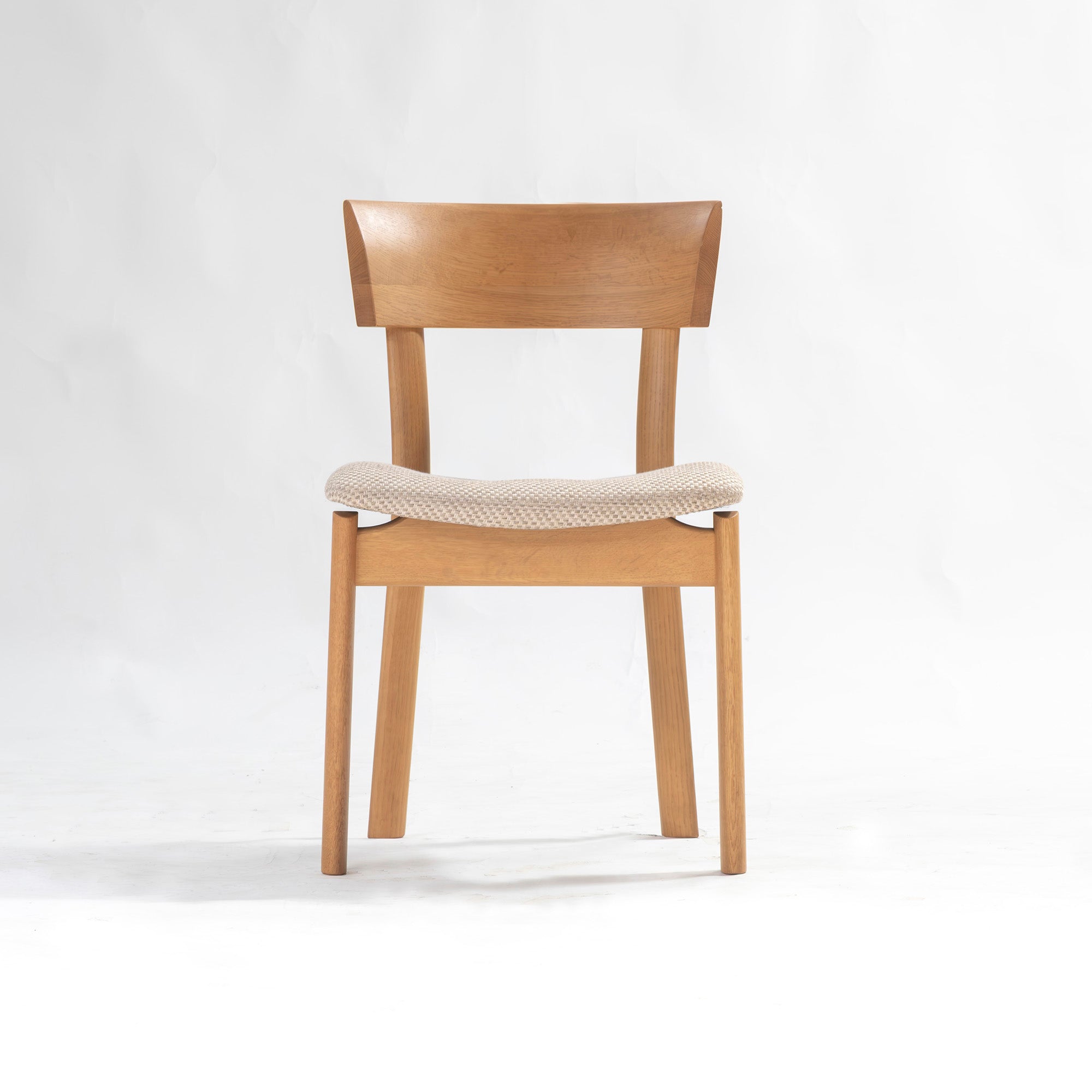 Dining chair Nissin Woodworking, Oak (1), Solid wood, Oak wood, Simple, Natural modern, Scandinavian, Japanese modern, Hida Takayama, ACTUS