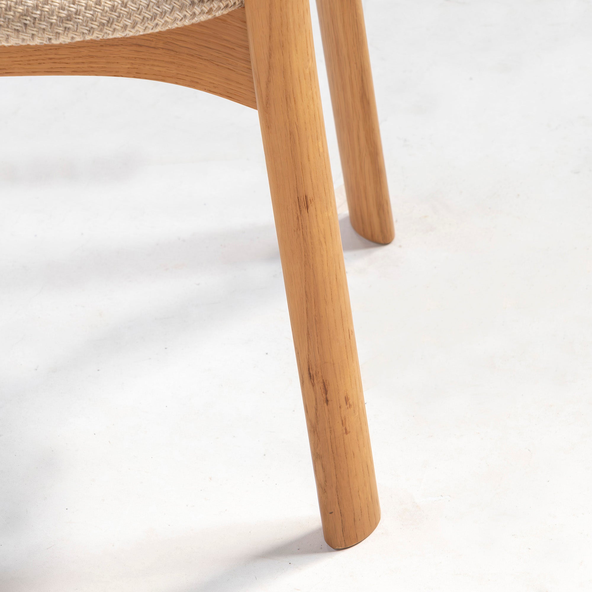 Dining chair Nissin Woodworking, Oak (1), Solid wood, Oak wood, Simple, Natural modern, Scandinavian, Japanese modern, Hida Takayama, ACTUS