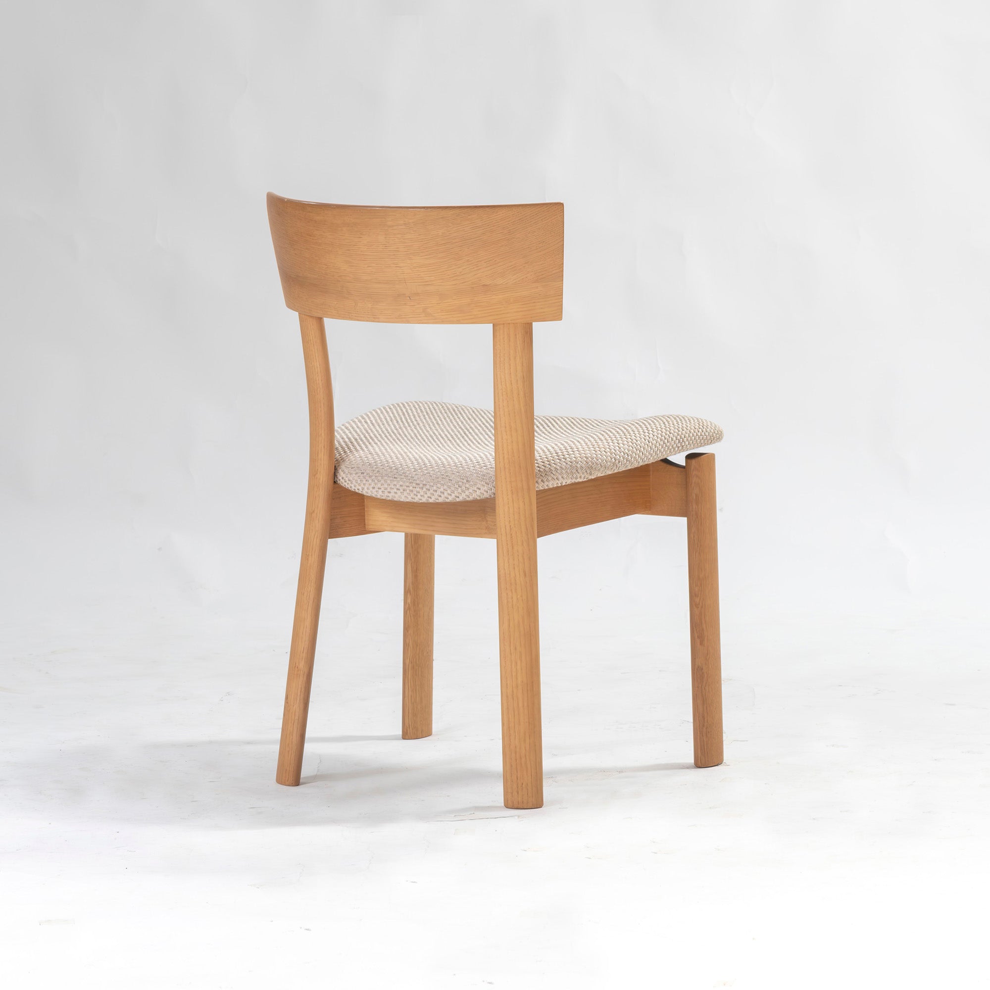 Dining chair Nissin Woodworking, Oak (1), Solid wood, Oak wood, Simple, Natural modern, Scandinavian, Japanese modern, Hida Takayama, ACTUS