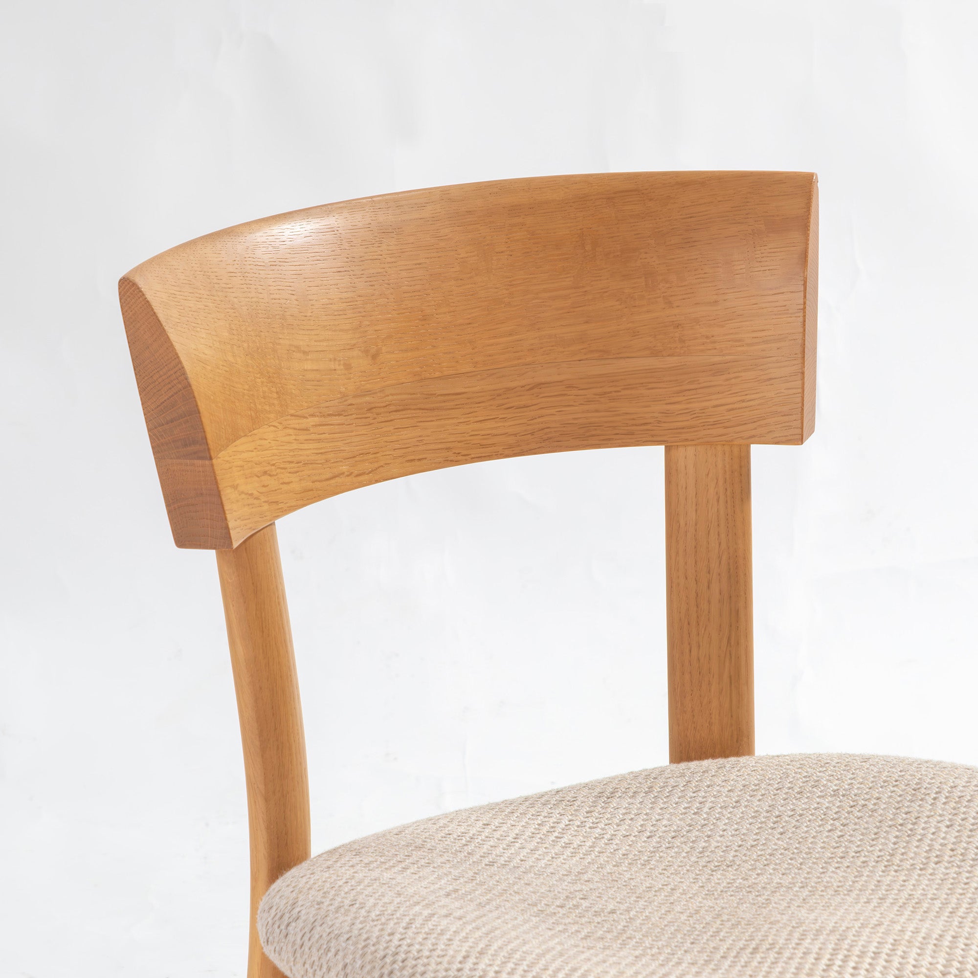 Dining chair Nissin Woodworking, Oak (1), Solid wood, Oak wood, Simple, Natural modern, Scandinavian, Japanese modern, Hida Takayama, ACTUS
