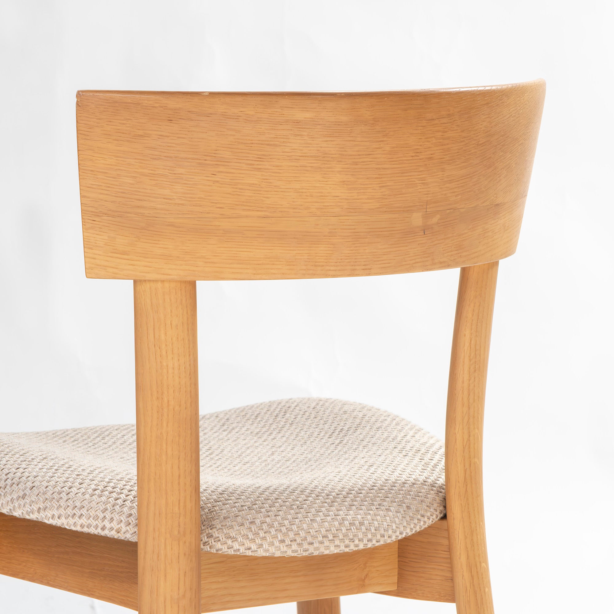 Dining chair Nissin Woodworking, Oak (1), Solid wood, Oak wood, Simple, Natural modern, Scandinavian, Japanese modern, Hida Takayama, ACTUS
