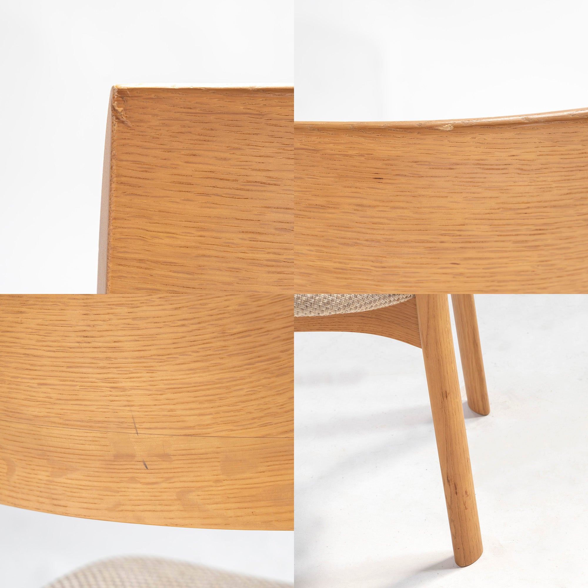 Dining chair Nissin Woodworking, Oak (1), Solid wood, Oak wood, Simple, Natural modern, Scandinavian, Japanese modern, Hida Takayama, ACTUS