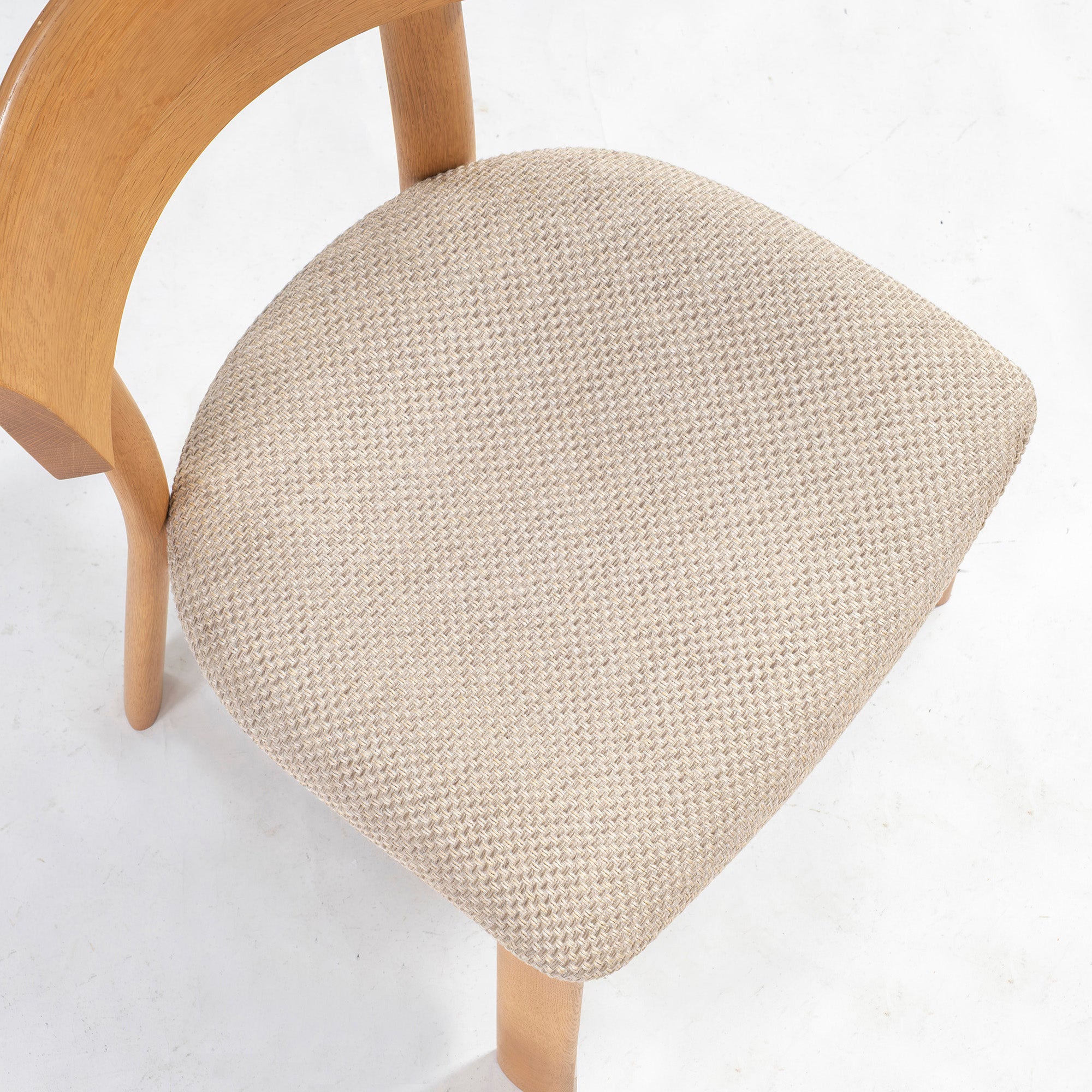 Dining chair Nissin Woodworking, Oak (2), Solid wood, Oak wood, Simple, Natural modern, Scandinavian, Japanese modern, Hida Takayama, ACTUS