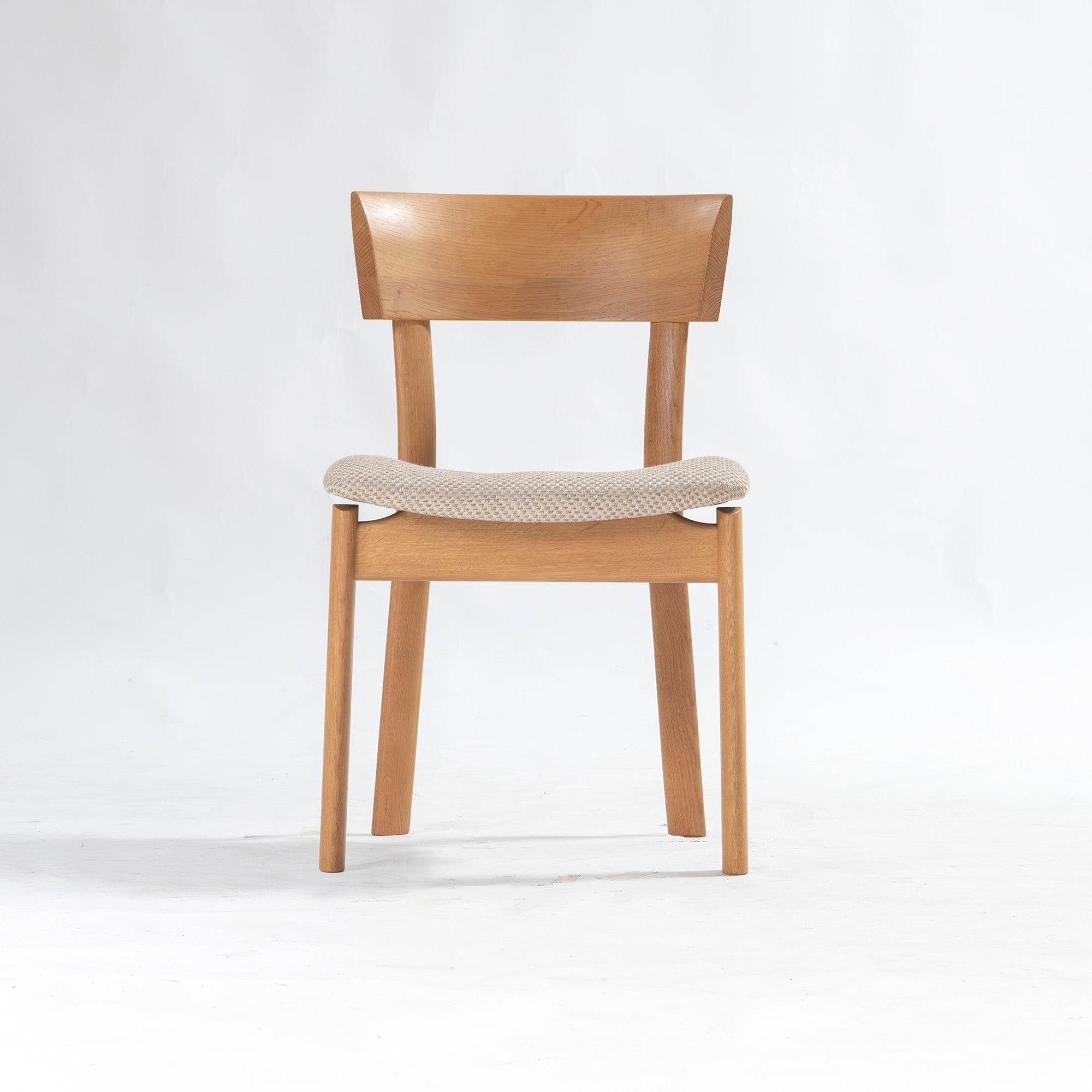 Dining chair Nissin Woodworking, Oak (5), Solid wood, Oak wood, Simple, Natural modern, Scandinavian, Japanese modern, Hida Takayama, ACTUS