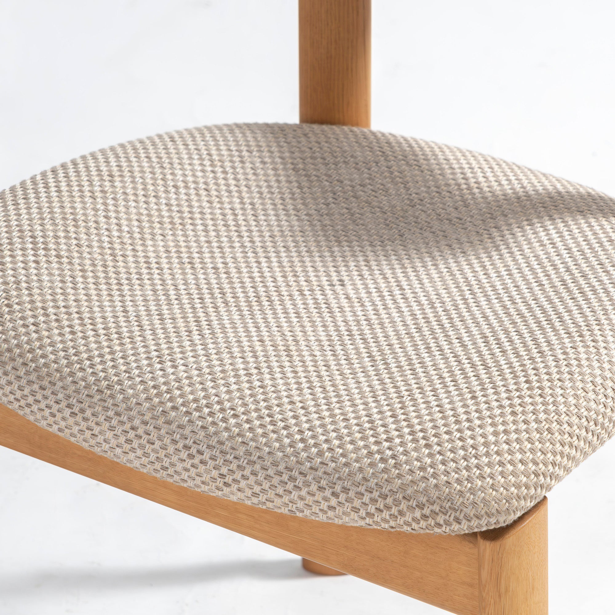 Dining chair Nissin Woodworking, Oak (5), Solid wood, Oak wood, Simple, Natural modern, Scandinavian, Japanese modern, Hida Takayama, ACTUS