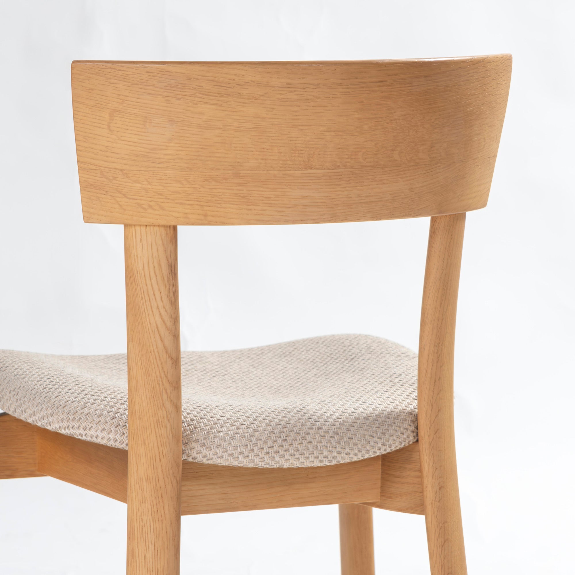 Dining chair Nissin Woodworking, Oak (6), Solid wood, Oak wood, Simple, Natural modern, Scandinavian, Japanese modern, Hida Takayama, ACTUS