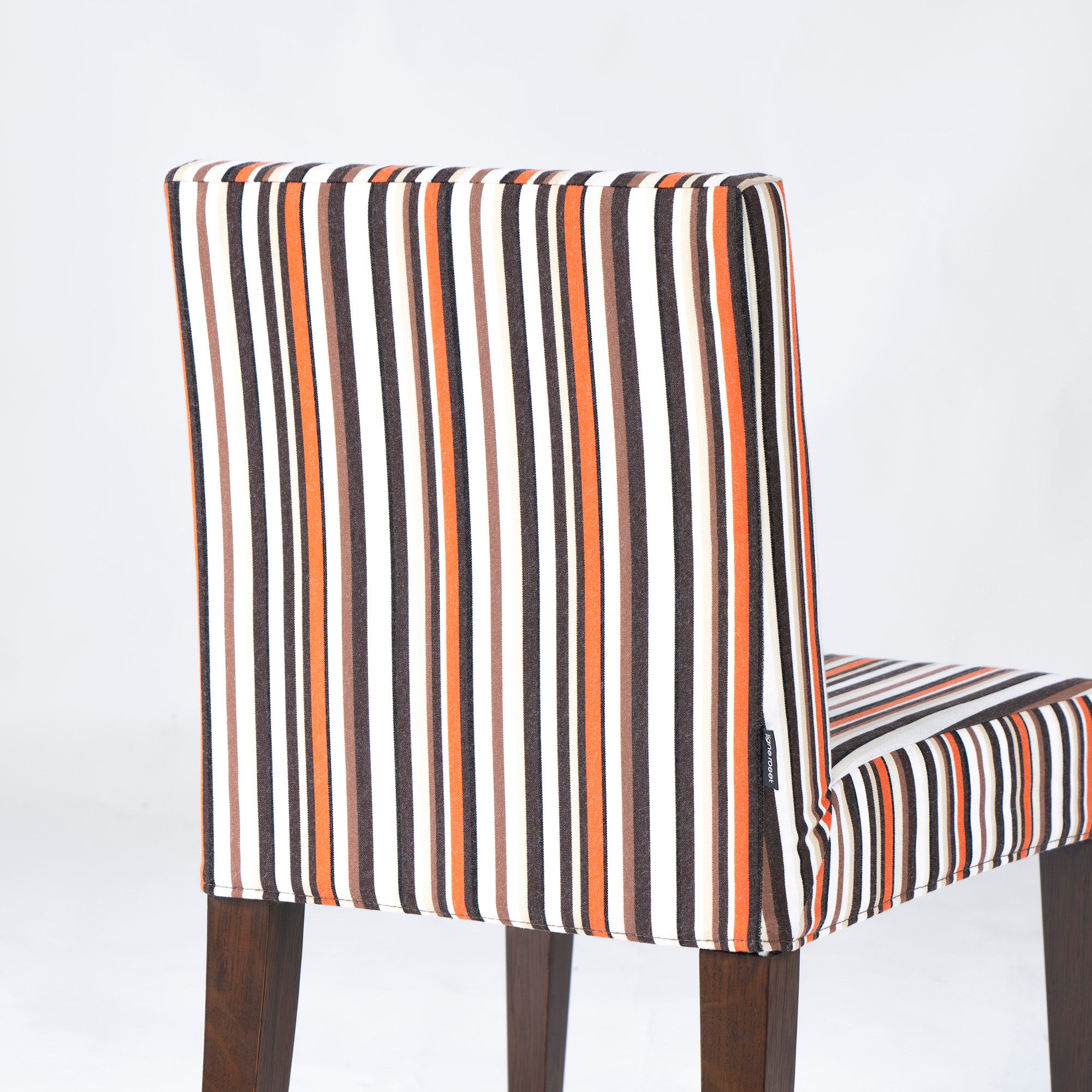 ダイニングチェア リーンロゼ ligne roset マルチストライプ ファブリック アームレスチェア(1) アッシュ材 モダン フレンチモダン 北欧