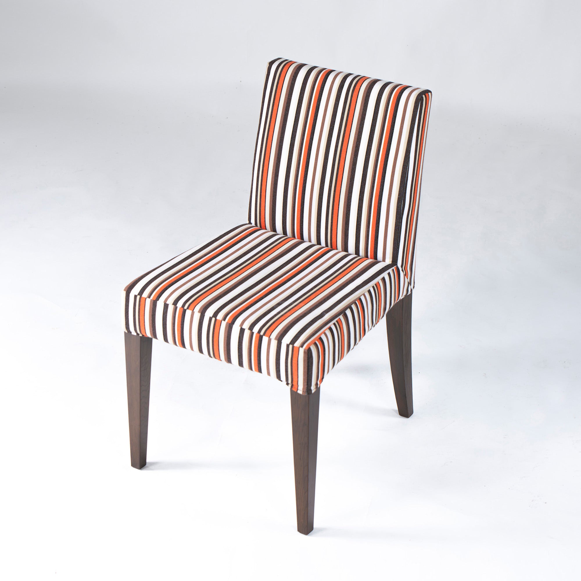 ダイニングチェア リーンロゼ ligne roset マルチストライプ ファブリック アームレスチェア(1) アッシュ材 モダン フレンチモダン 北欧