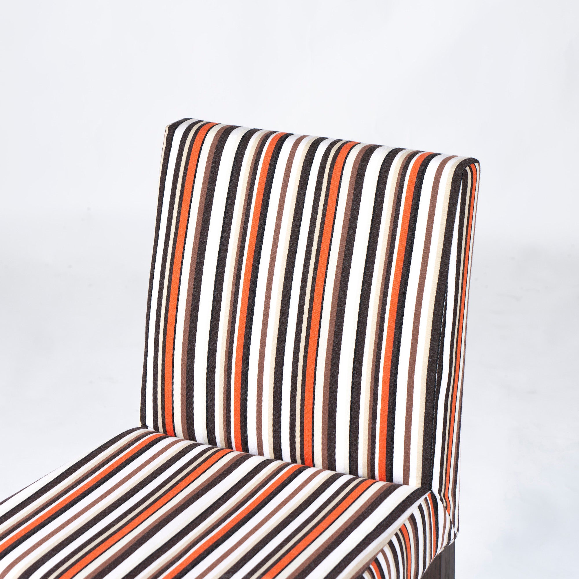 ダイニングチェア リーンロゼ ligne roset マルチストライプ ファブリック アームレスチェア(1) アッシュ材 モダン フレンチモダン 北欧