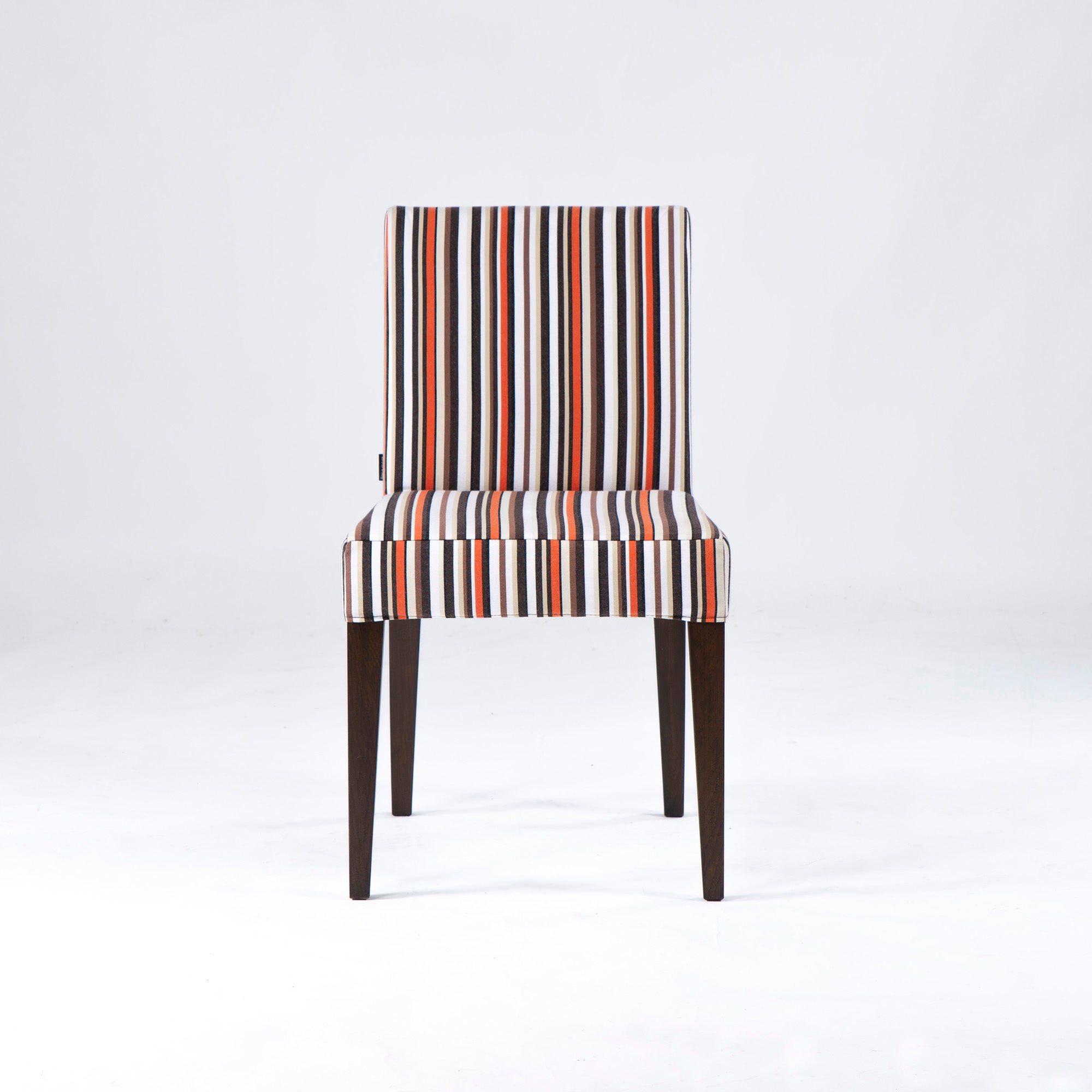 ダイニングチェア リーンロゼ ligne roset マルチストライプ ファブリック アームレスチェア(2) アッシュ材 モダン フレンチモダン 北欧