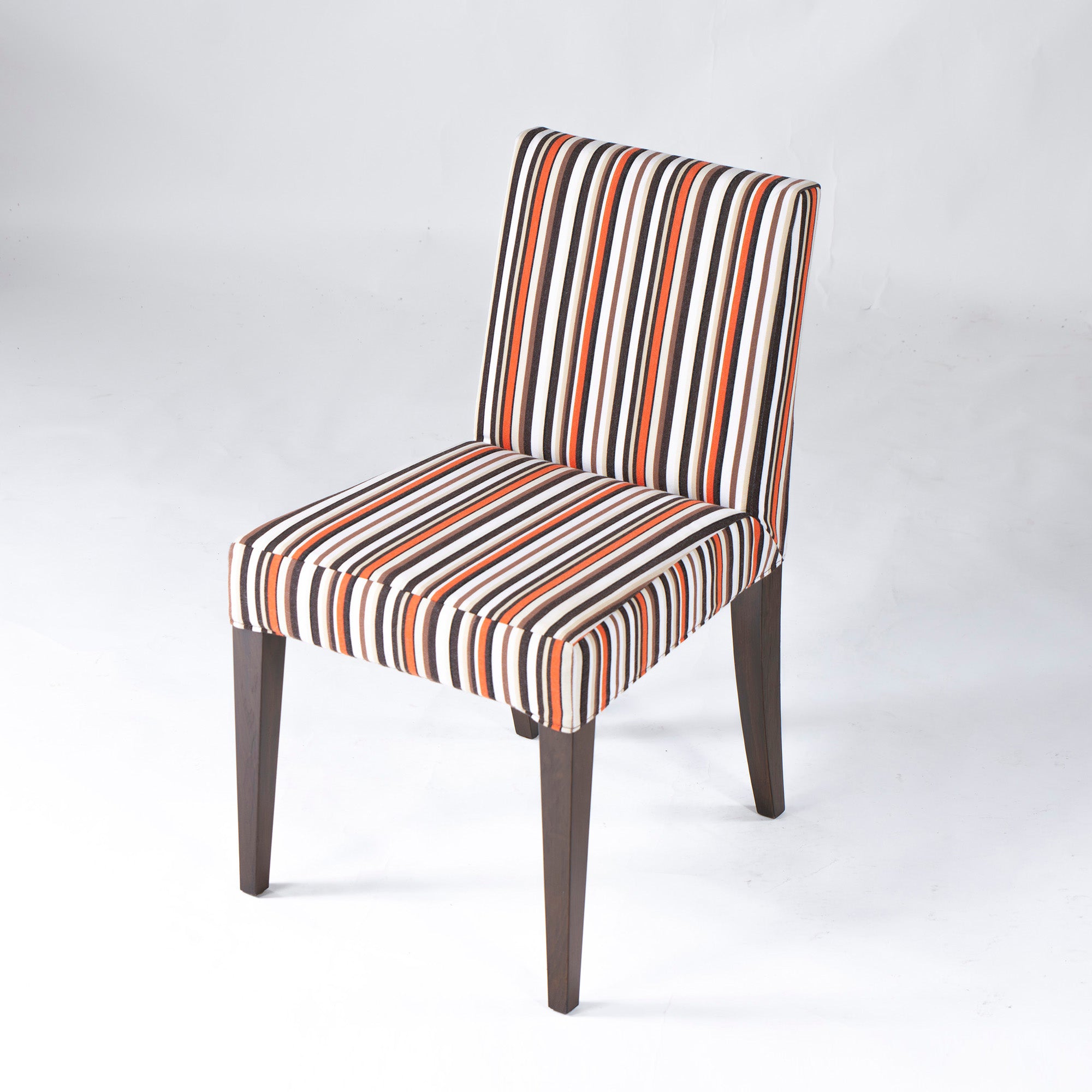 ダイニングチェア リーンロゼ ligne roset マルチストライプ ファブリック アームレスチェア(2) アッシュ材 モダン フレンチモダン 北欧