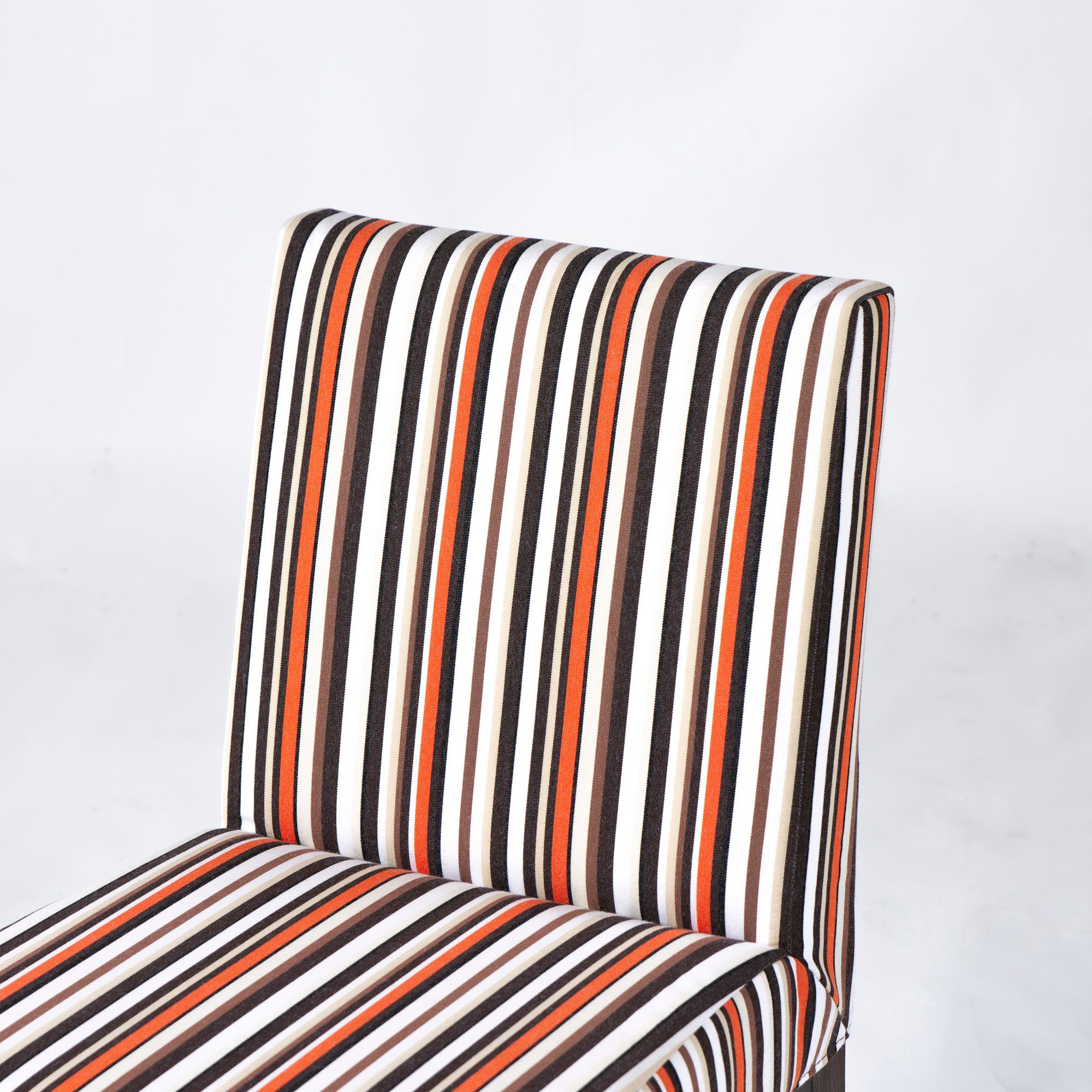 ダイニングチェア リーンロゼ ligne roset マルチストライプ ファブリック アームレスチェア(2) アッシュ材 モダン フレンチモダン 北欧