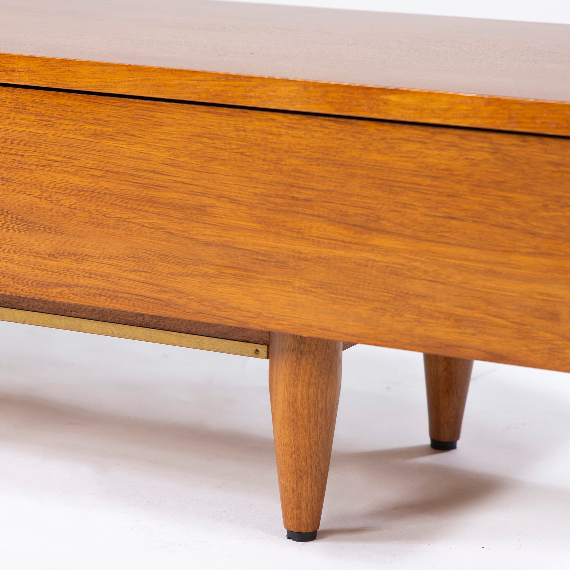テレビボード アクメファニチャー ACME Furniture トラッセル TRESTLES 幅160 ウォールナット 真鍮 ミッドセンチュリー USヴィンテージ