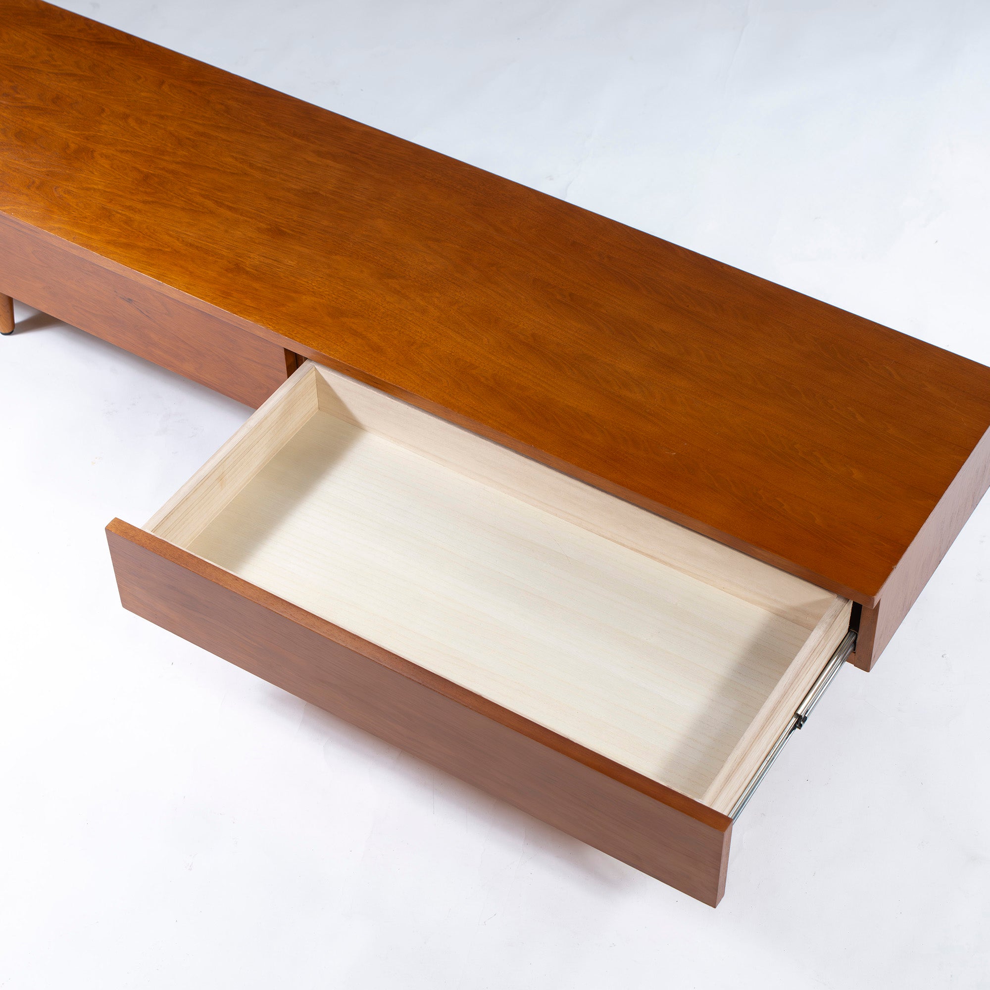 テレビボード アクメファニチャー ACME Furniture トラッセル TRESTLES 幅160 ウォールナット 真鍮 ミッドセンチュリー USヴィンテージ