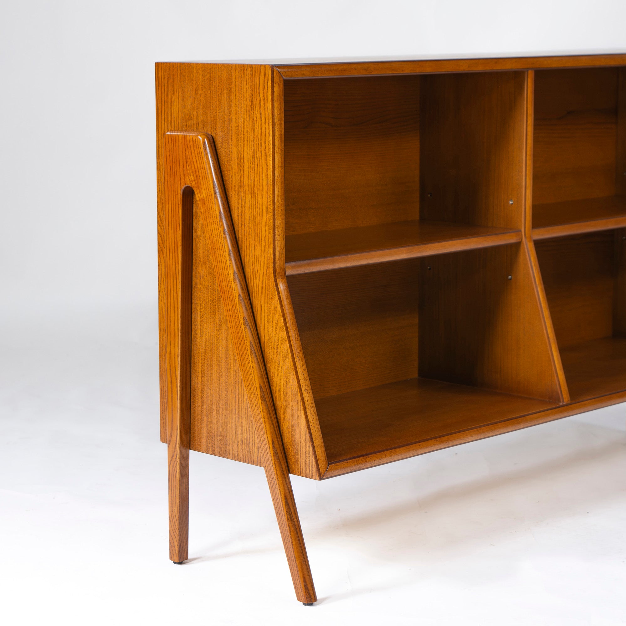 ブックシェルフ アクメファニチャー ACME Furniture ブルックス BROOKS 幅125 アッシュ材 棚板可動式 ミッドセンチュリー USヴィンテージ
