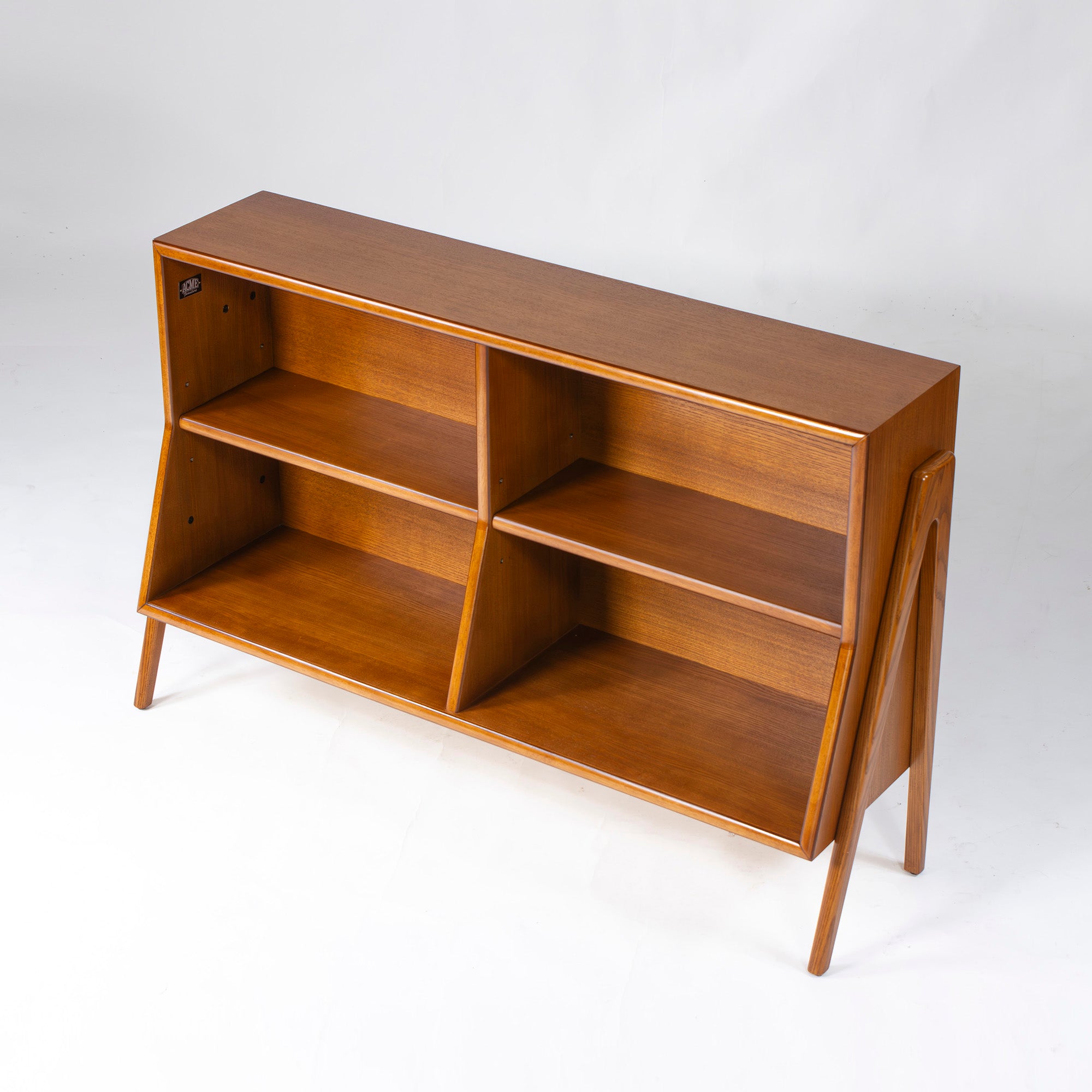 ブックシェルフ アクメファニチャー ACME Furniture ブルックス BROOKS 幅125 アッシュ材 棚板可動式 ミッドセンチュリー USヴィンテージ