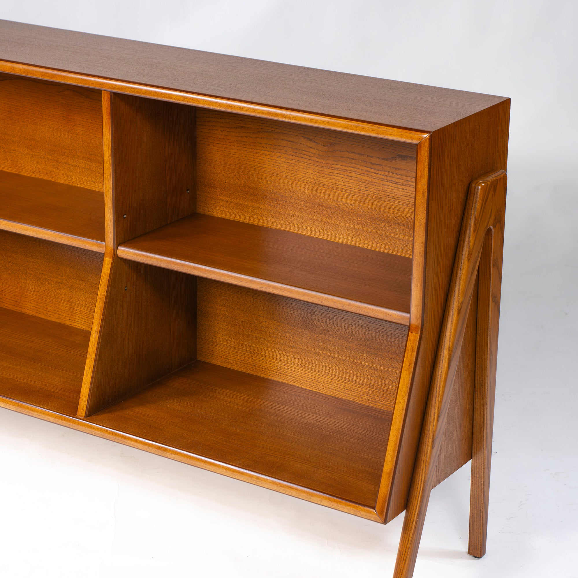 ブックシェルフ アクメファニチャー ACME Furniture ブルックス BROOKS 幅125 アッシュ材 棚板可動式 ミッドセンチュリー USヴィンテージ