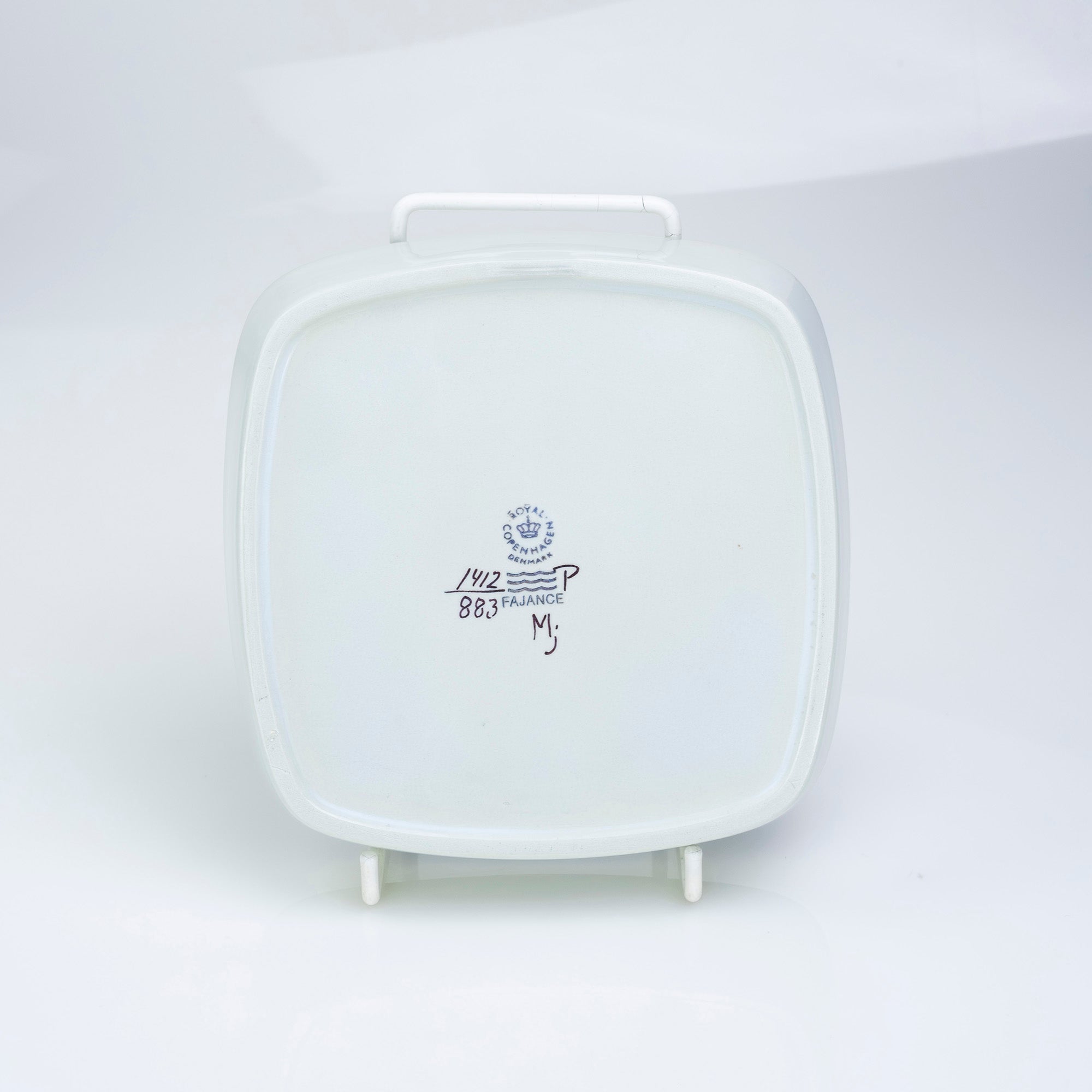Royal Copenhagen Tenera Mariana Jonsson Square Plate, Nordic Vintage (2)
