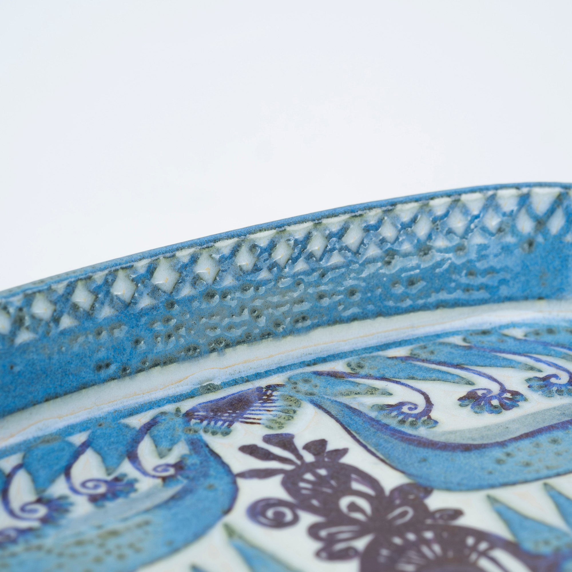 Royal Copenhagen Tenera Mariana Jonsson Square Plate, Nordic Vintage (2)