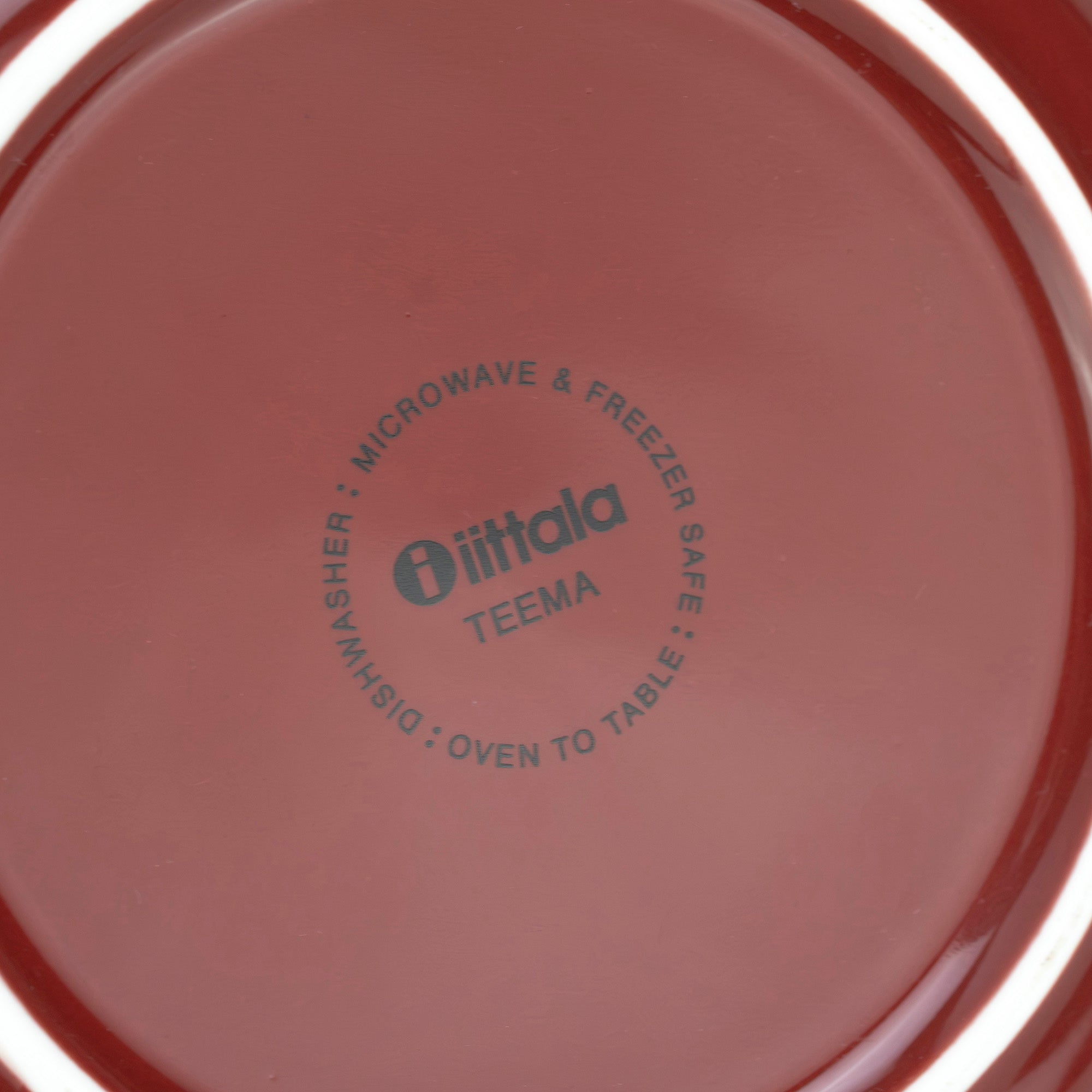 Iittala Teema 21cm Bowl, Red, Scandinavian Design Tableware (2)