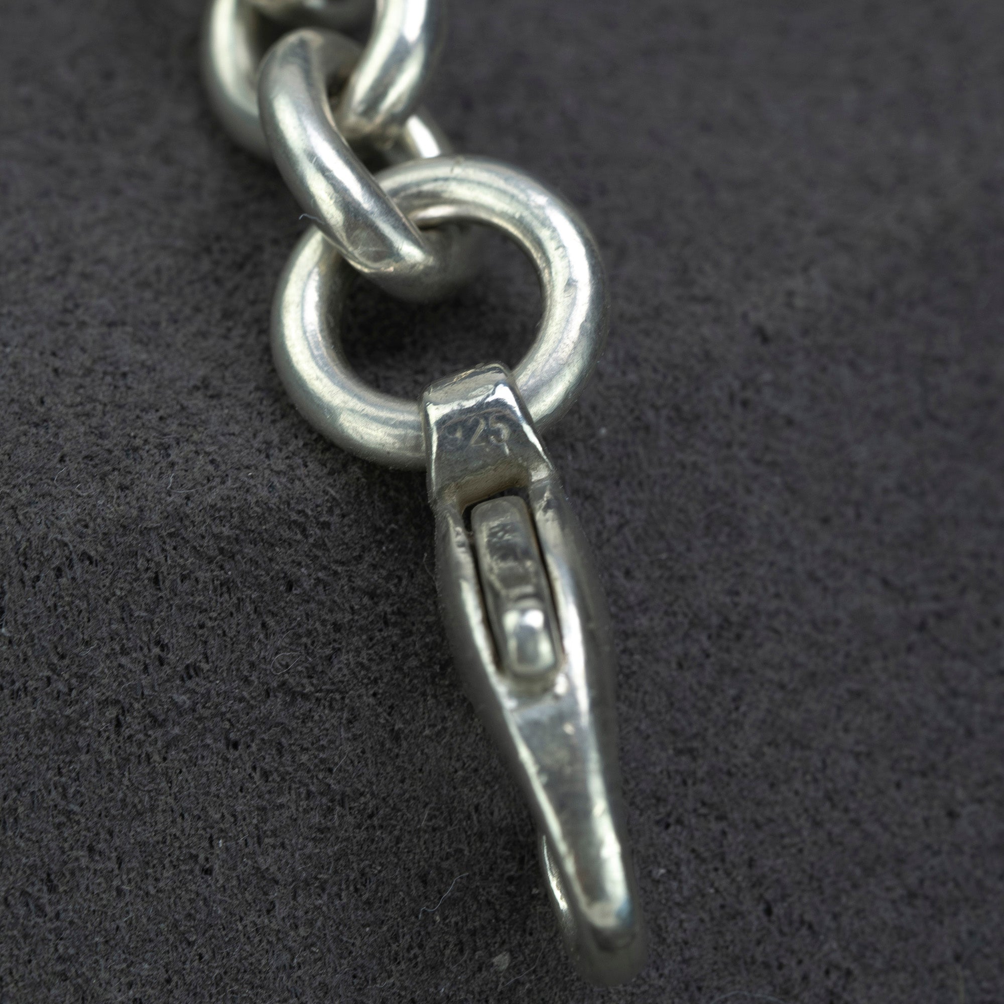 Tiffany & Co. Return to Oval Tag Choker Necklace in Sterling Silver