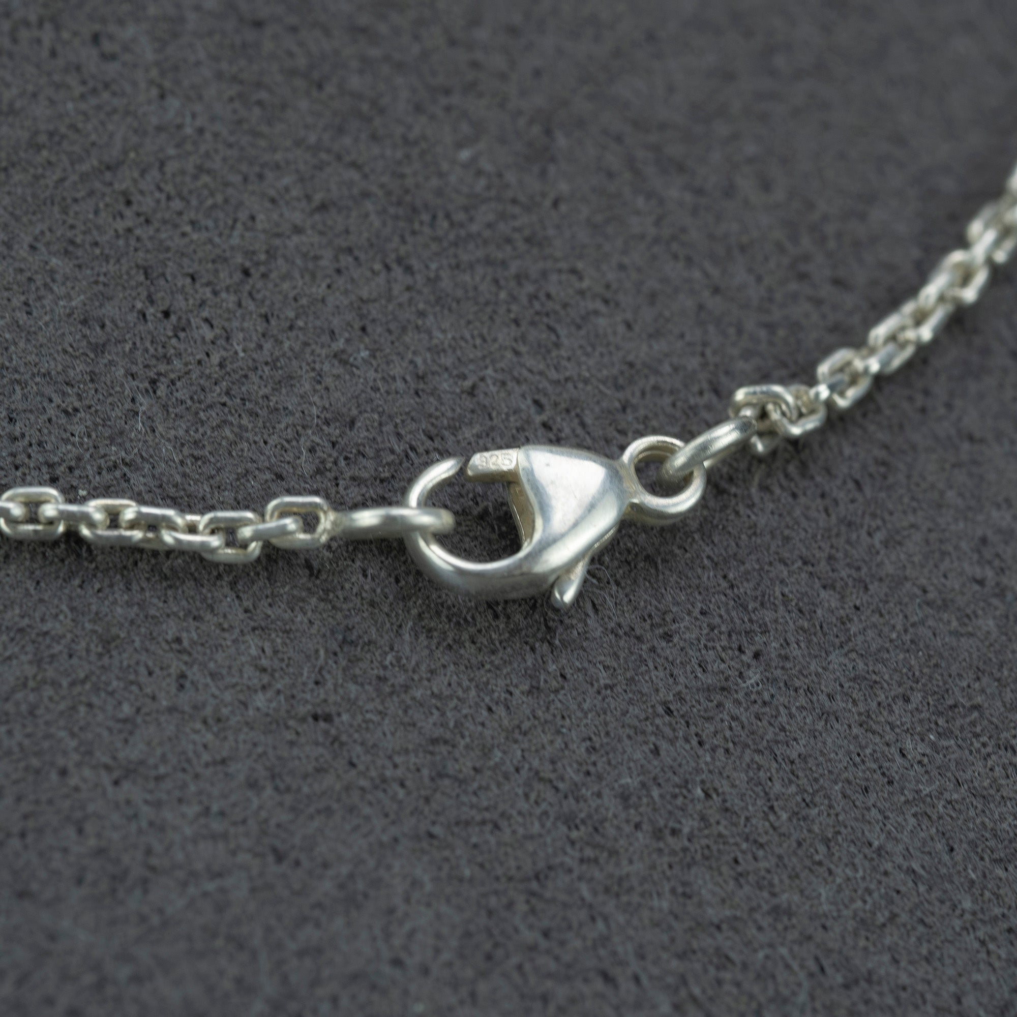 Louis Vuitton Lockit Necklace D22397, 925 Sterling Silver Padlock Pendant