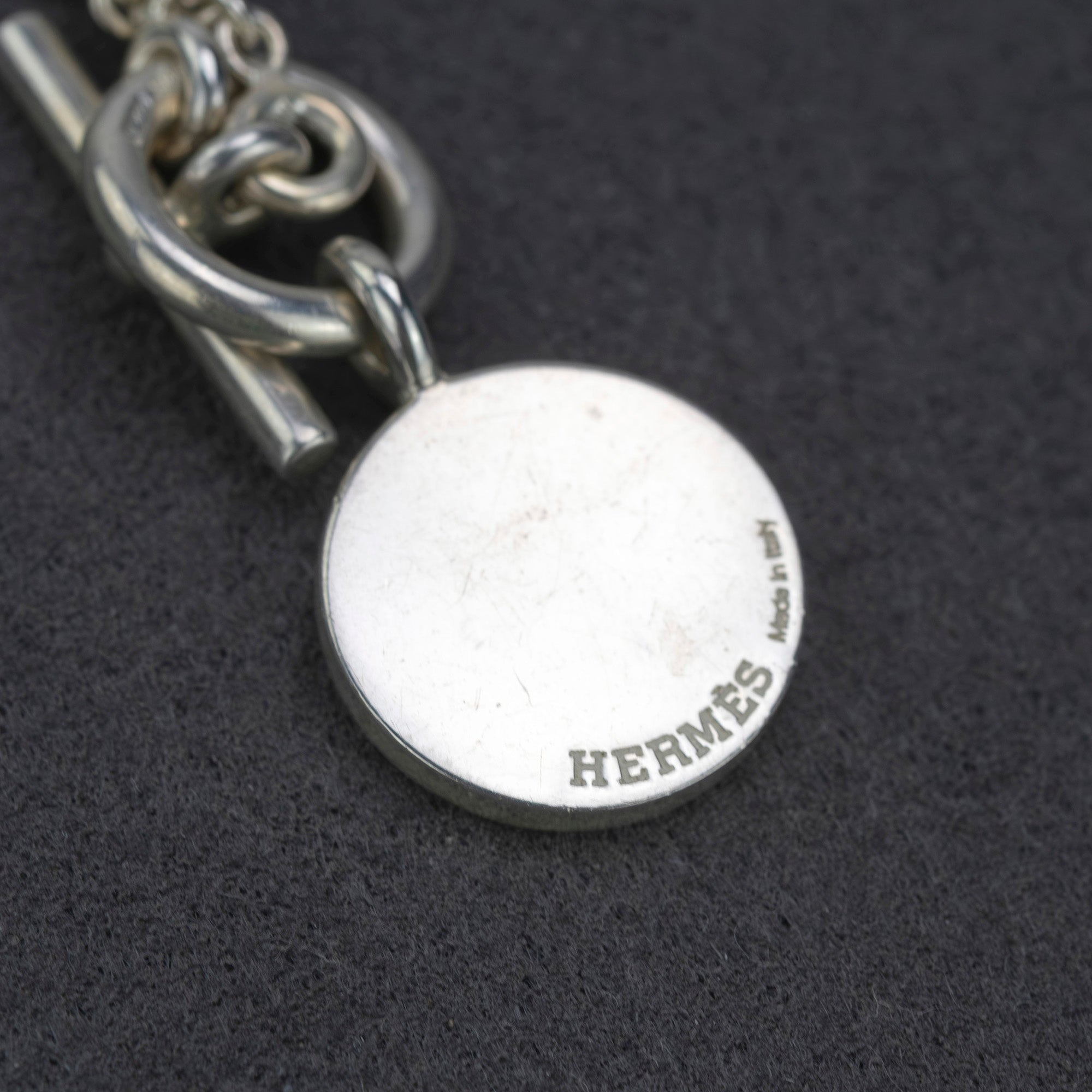 Hermes Serie Amulettes necklace in 925 silver with box