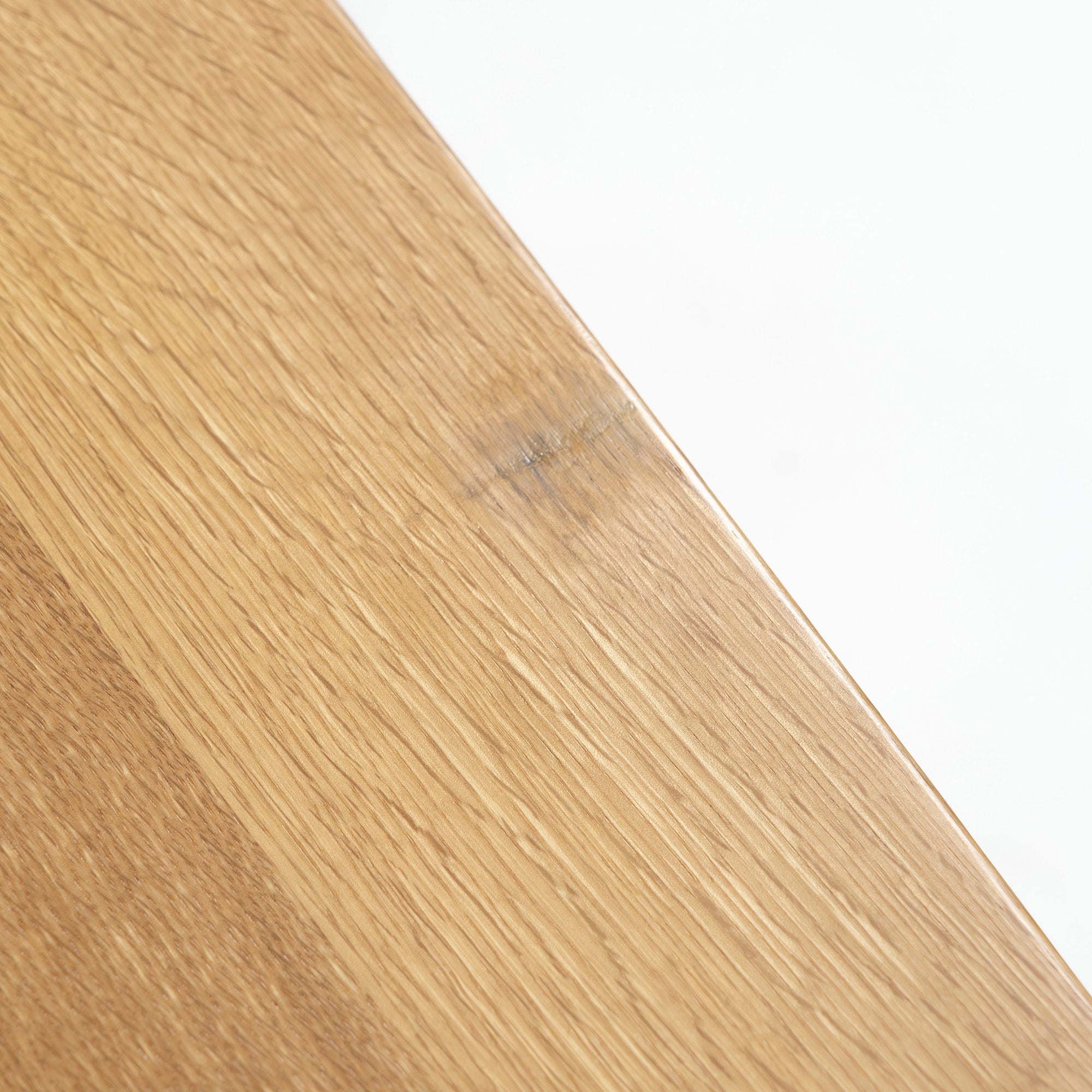 Kashiwa Mokko KASHIWA Order Table Series, Solid Oak, 210cm Wide, Made in Japan, Scandinavian Style, Modern Japanese Style, Simple