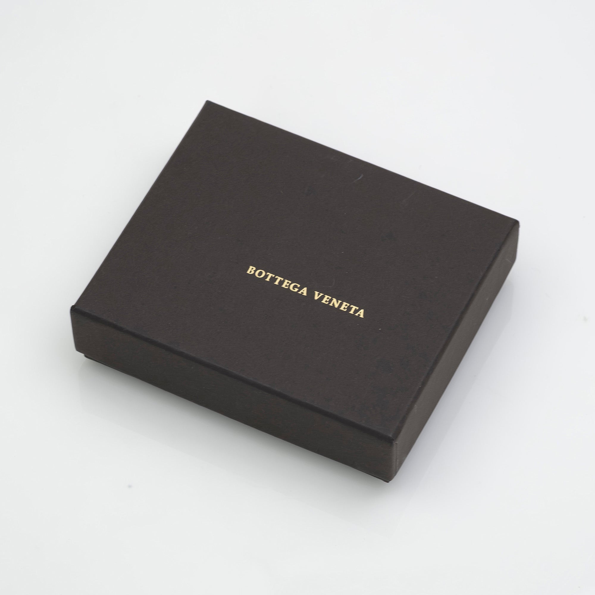 Bottega Veneta Intrecciato 4-Key Case, Brown Leather, Excellent Condition