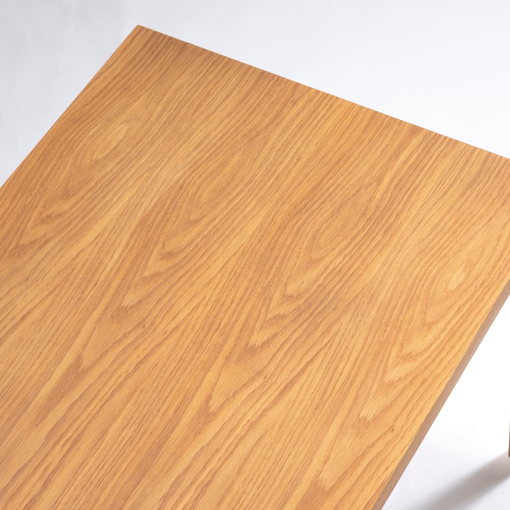 ACTUS FB Series Dining Table with Tapered Legs, 110cm Wide, Oak with Oil Finish, Scandinavian Modern, Natural Modern, Simple Design
