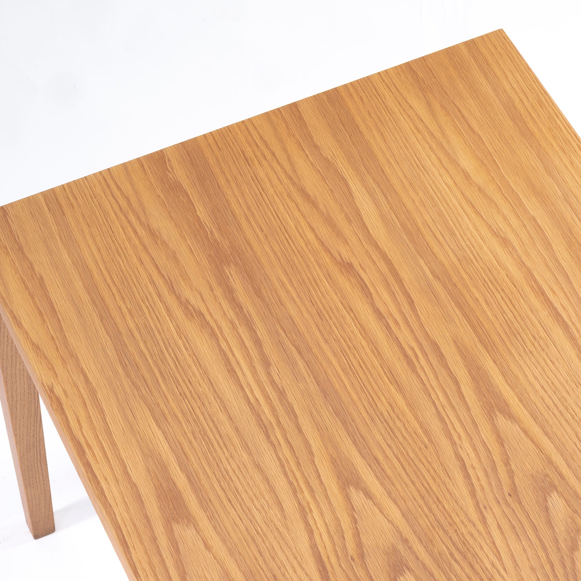 ACTUS FB Series Dining Table with Tapered Legs, 110cm Wide, Oak with Oil Finish, Scandinavian Modern, Natural Modern, Simple Design