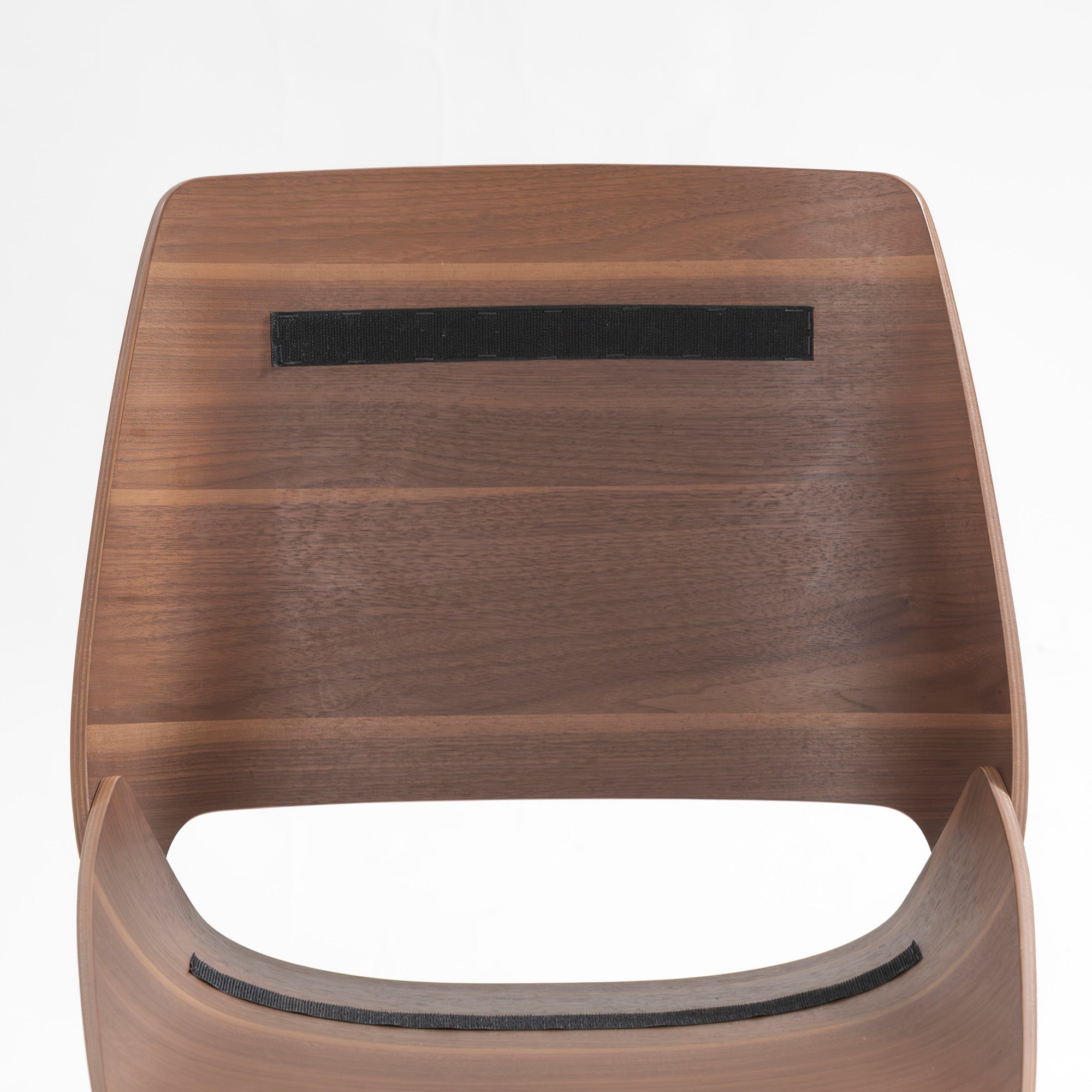 Rolf Benz 650 Walnut Dining Chair (1) with Quilted Cushion, Wood Shell Chair, Made in Germany, Luxury, Modern, Natural