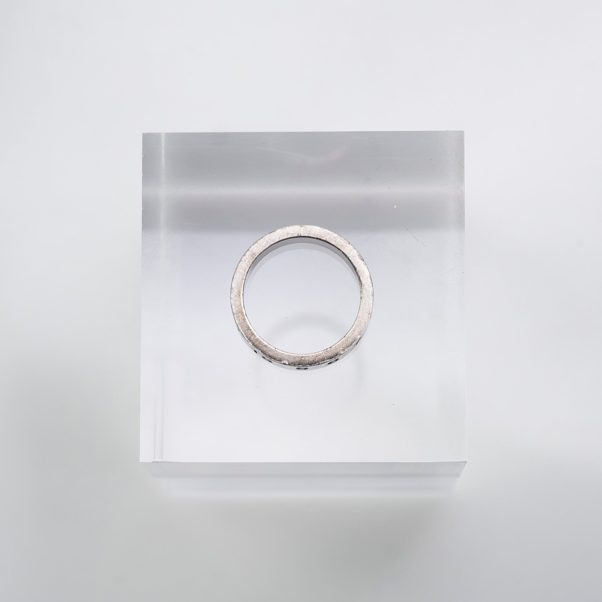 Maison Margiela Numbered Ring, Serial Number 11, Sterling Silver, Men's and Women's Accessories