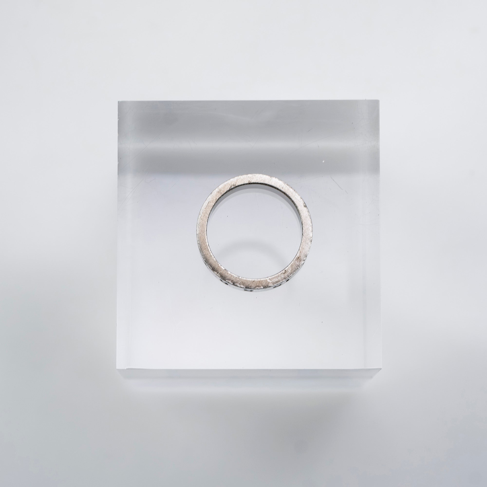 Maison Margiela Numbered Ring, Serial Number 11, Sterling Silver, Men's and Women's Accessories