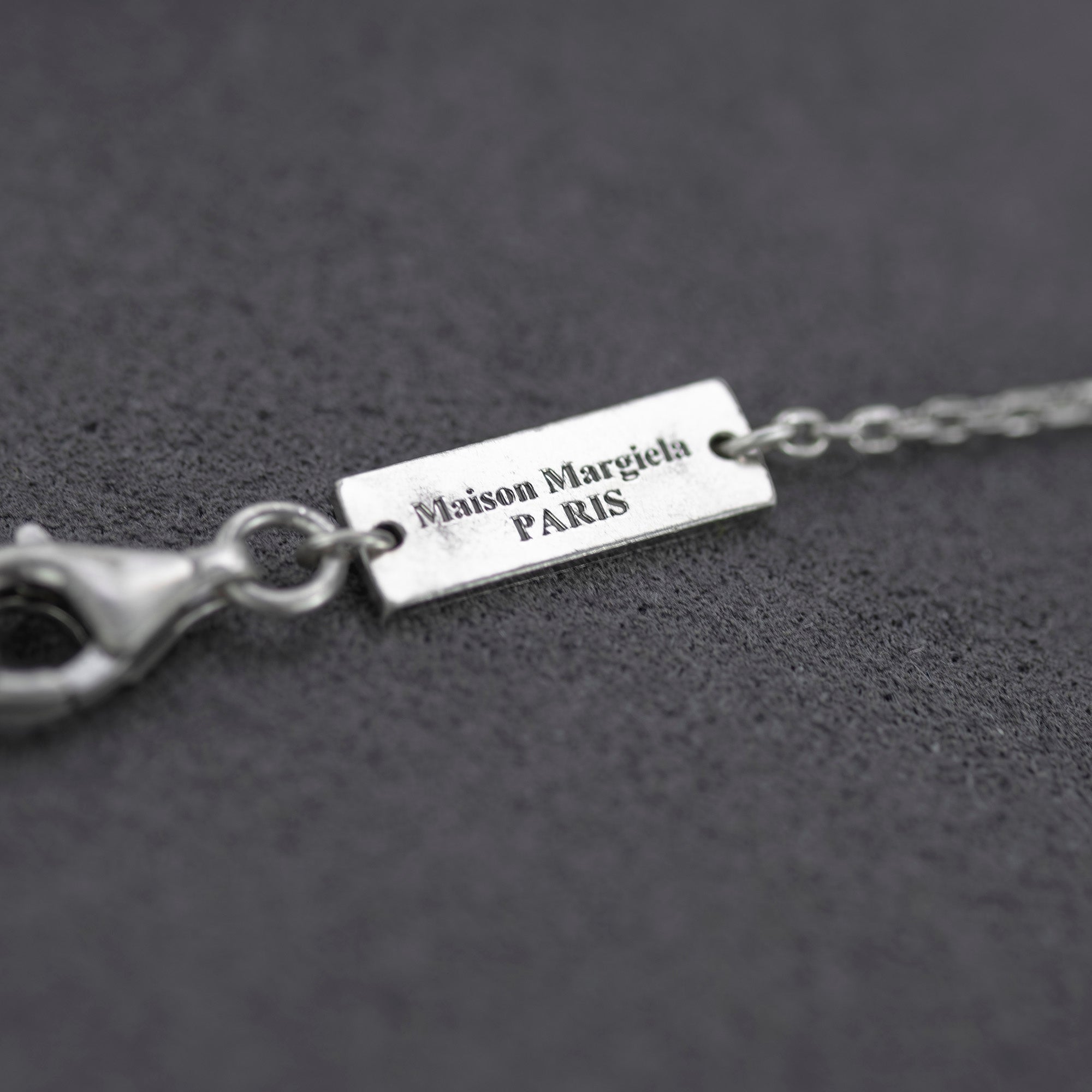 Maison Margiela Number Necklace Pendant with Serial Number 11, Sterling Silver, Men's and Women's Accessories
