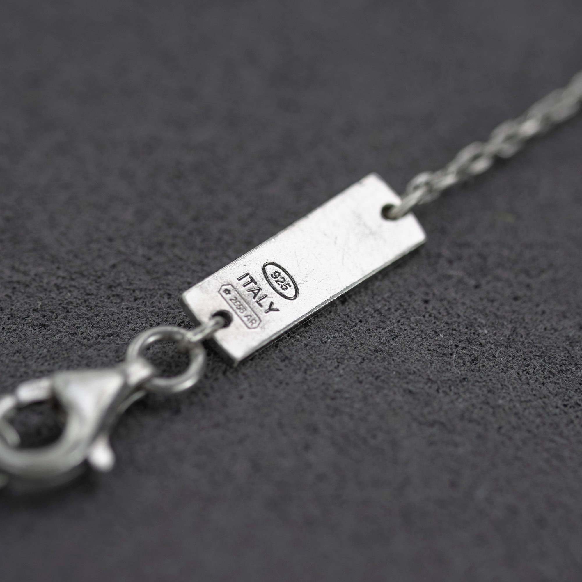 Maison Margiela Number Necklace Pendant with Serial Number 11, Sterling Silver, Men's and Women's Accessories