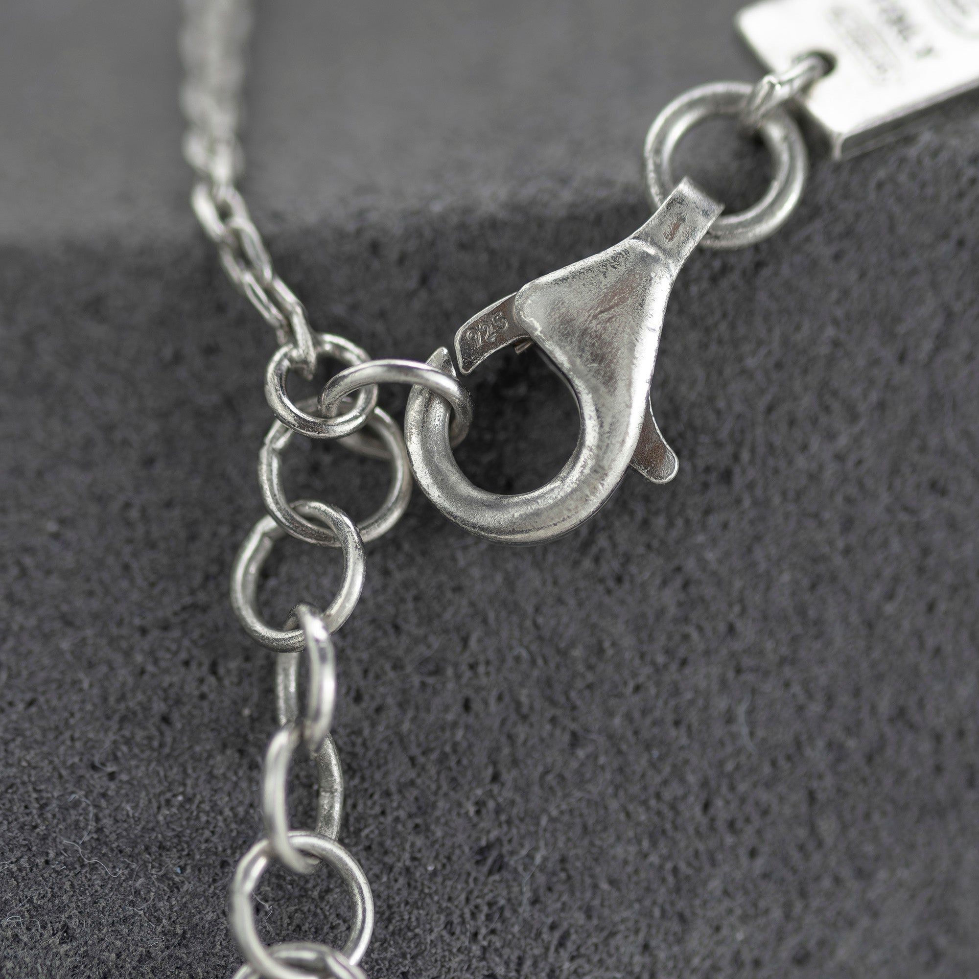Maison Margiela Number Necklace Pendant with Serial Number 11, Sterling Silver, Men's and Women's Accessories