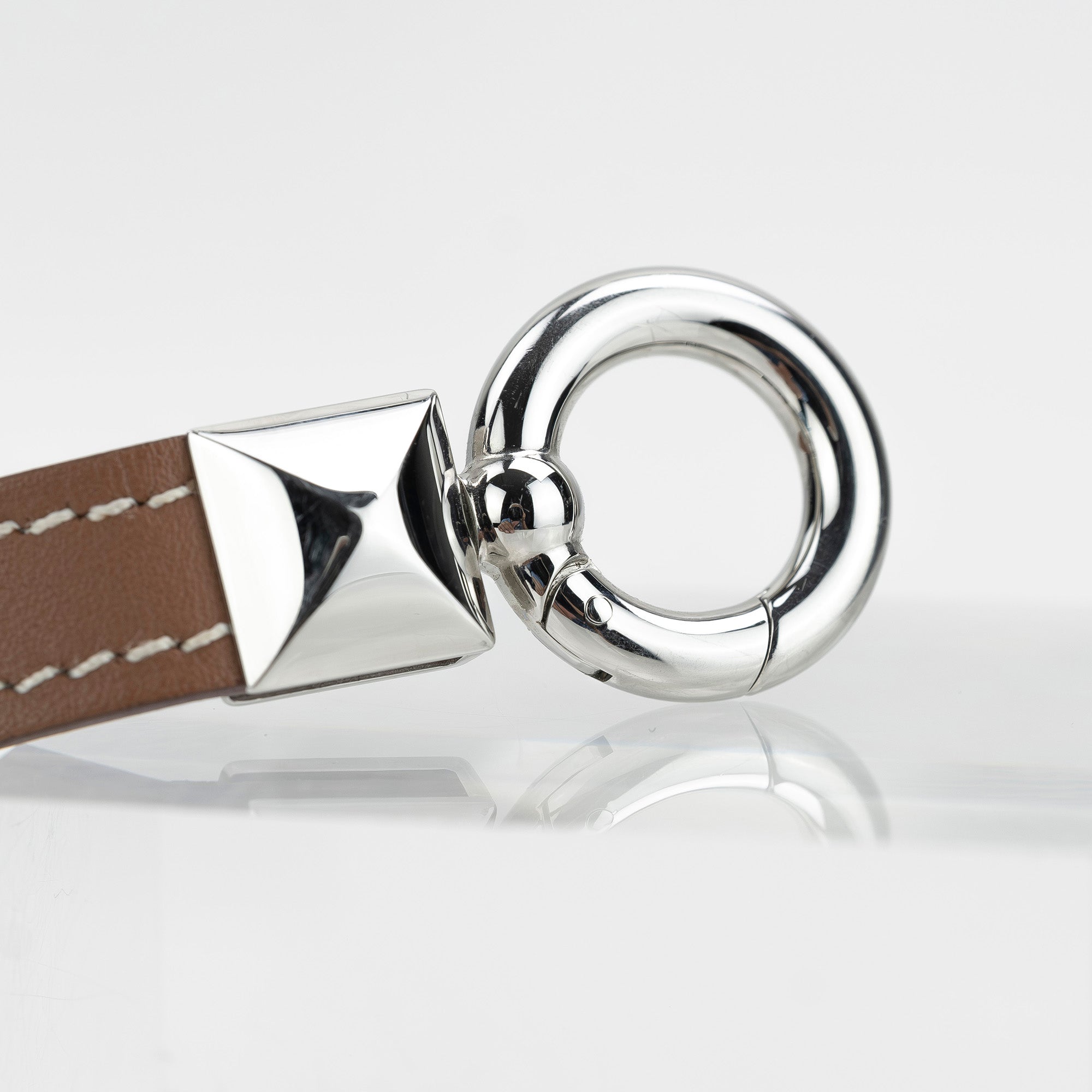 Hermès Medor XO Bracelet in Swift Gold with a Metallic Finish, Double Stamp, Made in 2024, T4, Men's Accessory