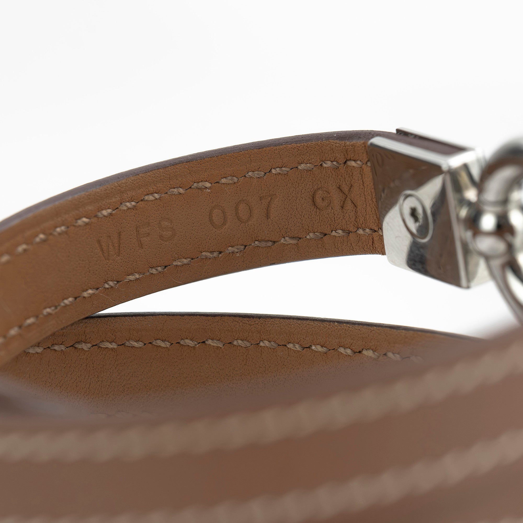 Hermès Medor XO Bracelet in Swift Gold with a Metallic Finish, Double Stamp, Made in 2024, T4, Men's Accessory