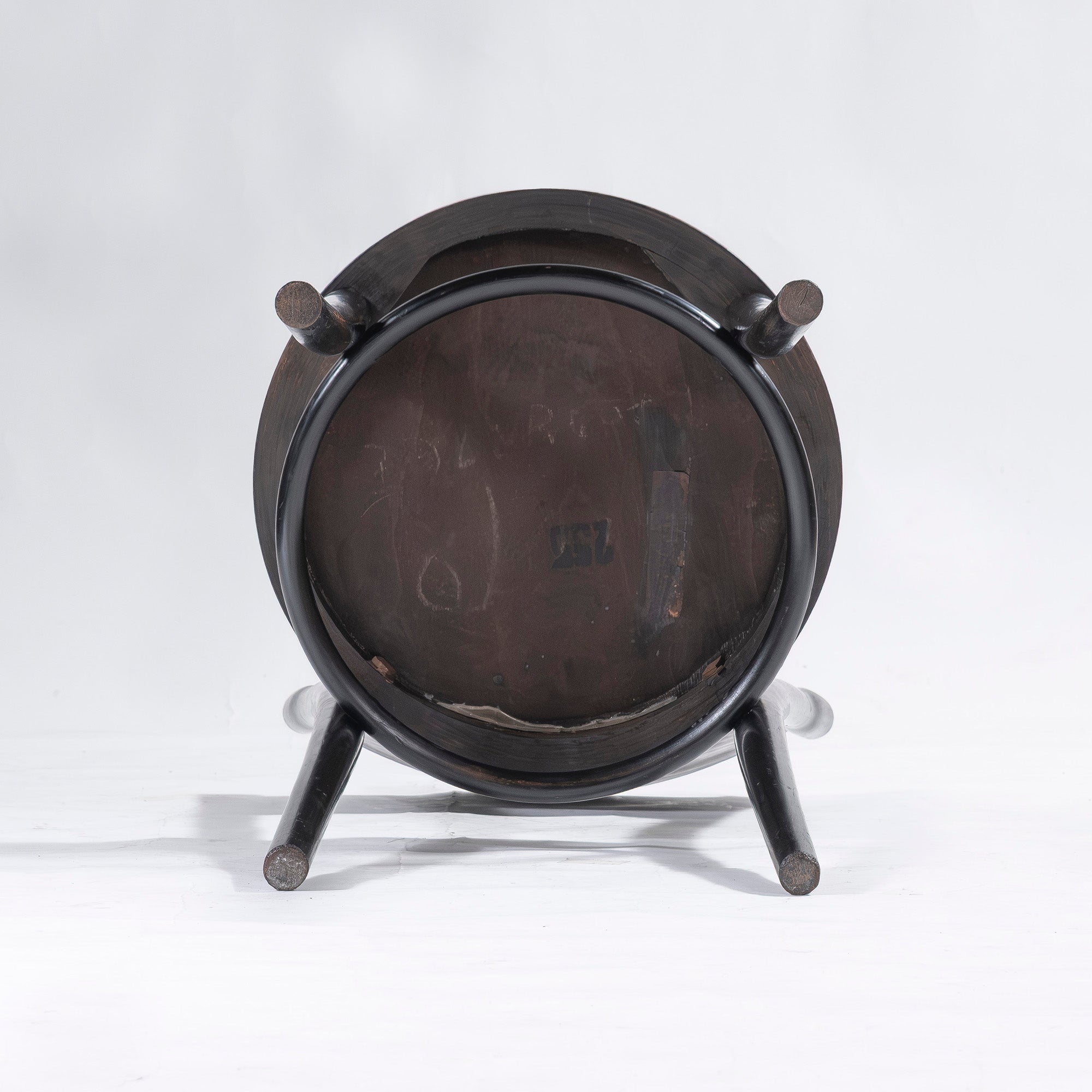 ダイニングチェア トーネット THONET 1930s ベントウッドチェア クロコパネル(3) ポーランド製 ビーチ材 ◆希少◆ 曲木 アンティーク