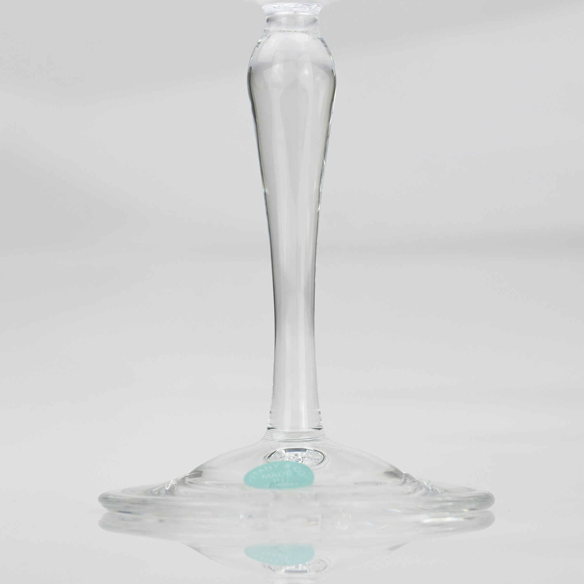 ティファニー TIFFANY & Co. フローレット クリスタルワイングラス ペア 花模様 エッチング 【美品・箱付】