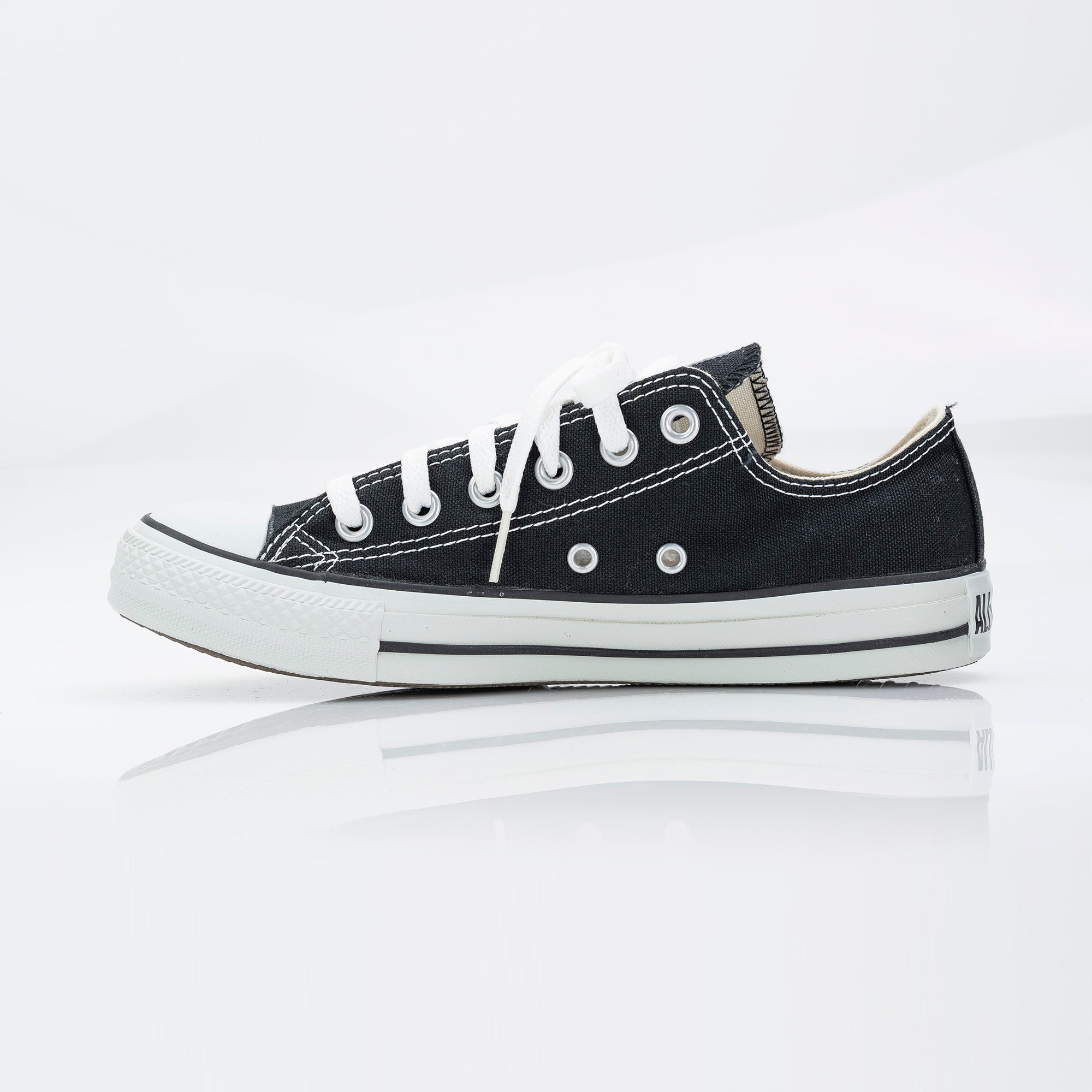 コンバース オールスター CONVERSE ALL STAR M9166 ローカット ブラック 24cm 定番スニーカー【美品・箱付】