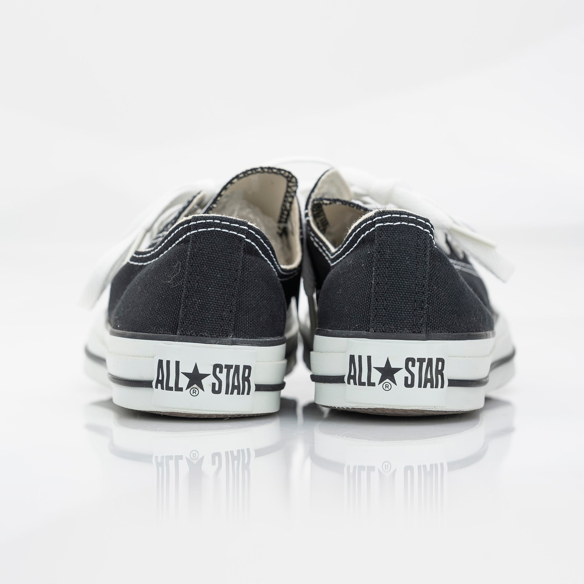 コンバース オールスター CONVERSE ALL STAR M9166 ローカット ブラック 24cm 定番スニーカー【美品・箱付】