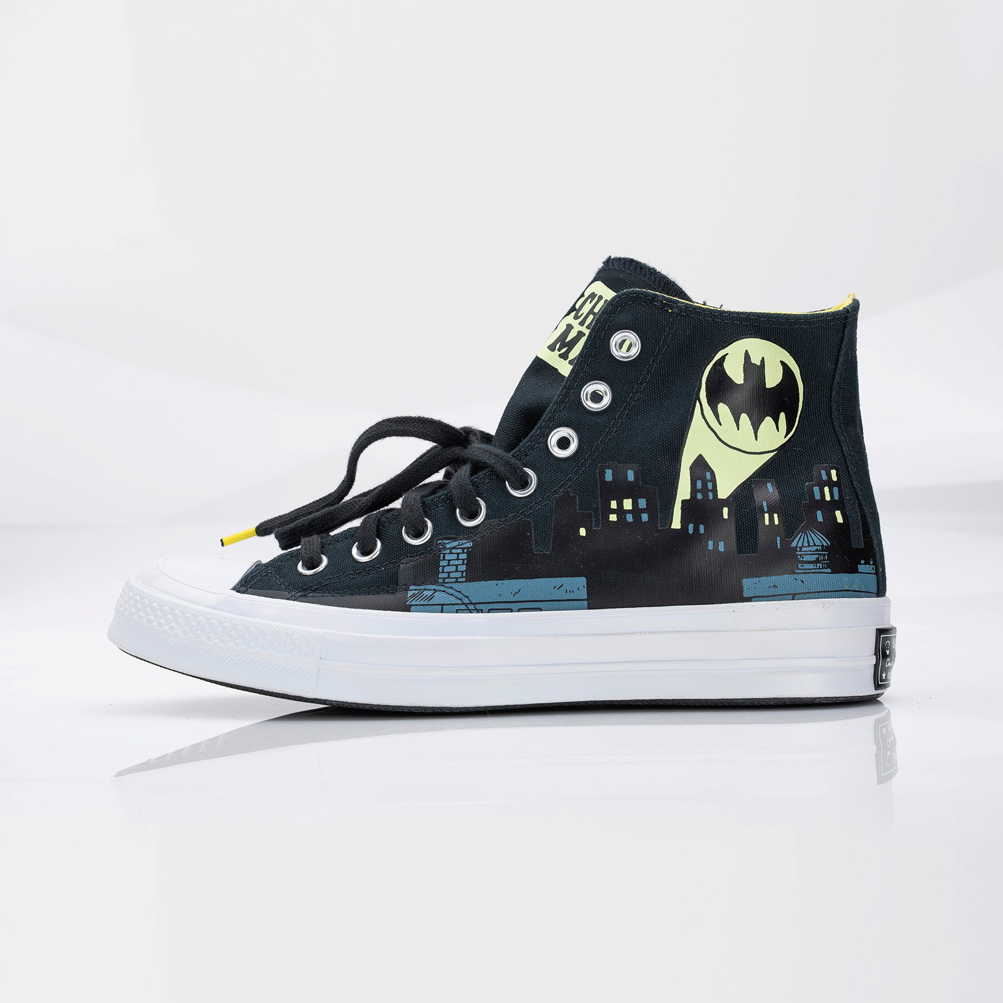 コンバース CONVERSE オールスター バットマン コラボ ブラック ハイカット スニーカー 26cm 限定モデル メンズ 【美品】