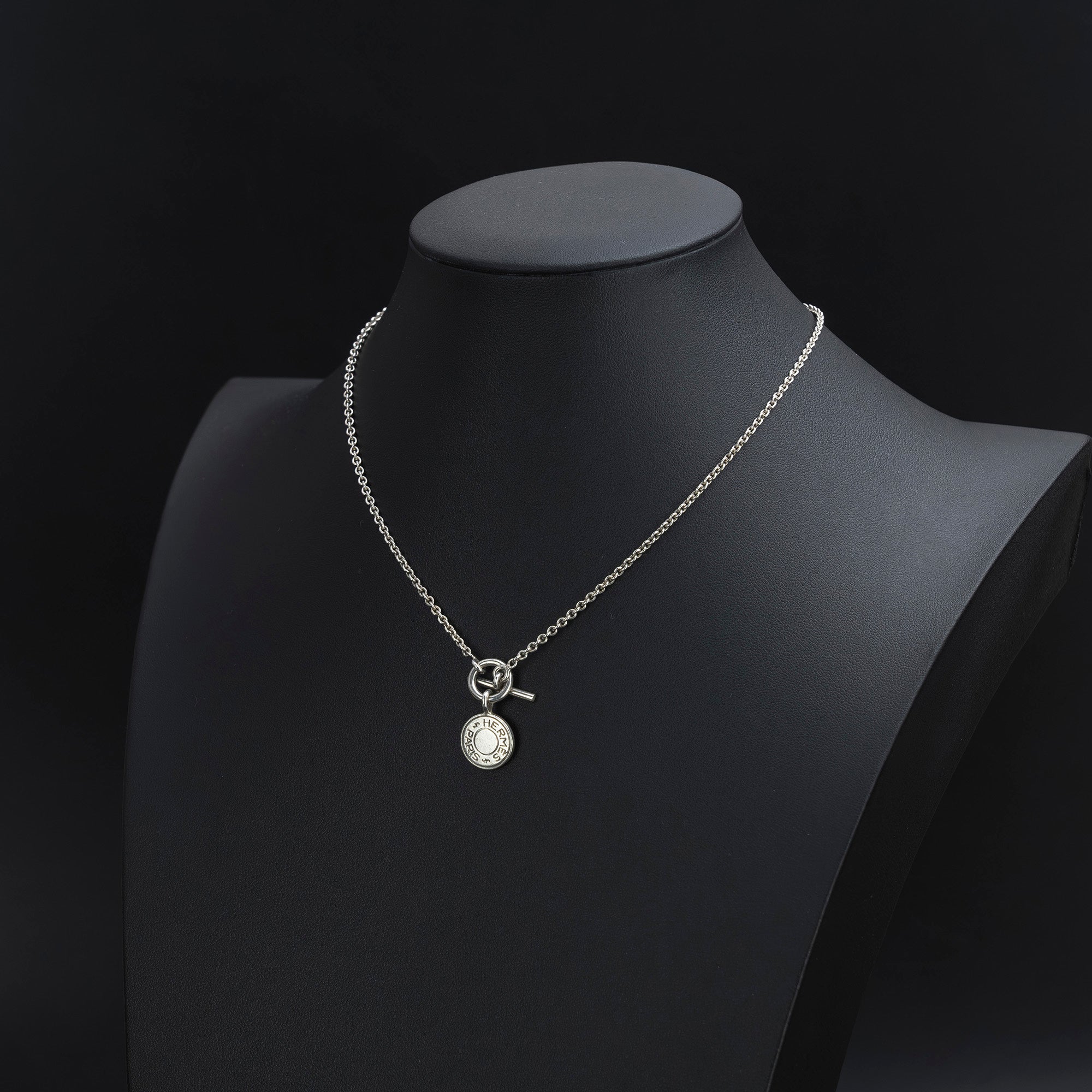 エルメス HERMES アミュレット セリエ ネックレス シルバー925 ペンダント レディースアクセサリー【箱付き】