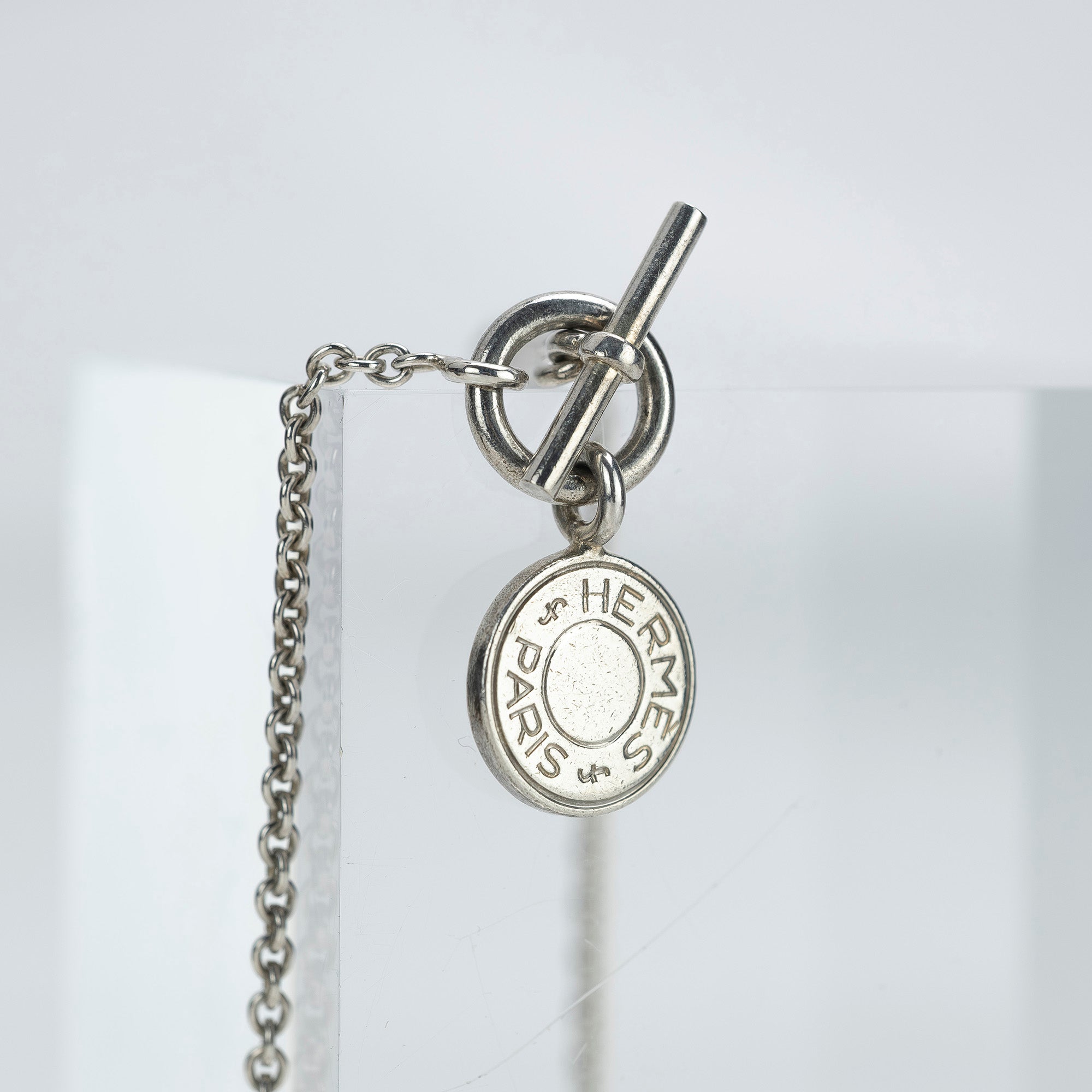 エルメス HERMES アミュレット セリエ ネックレス シルバー925 ペンダント レディースアクセサリー【箱付き】