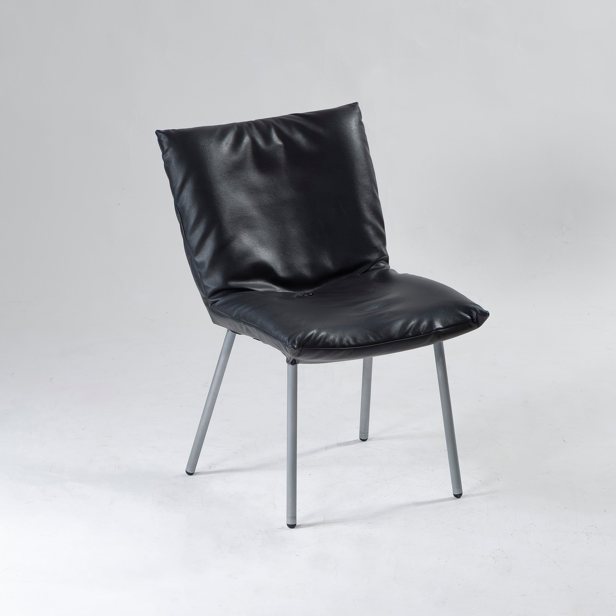 ダイニングチェア リーンロゼ ligne roset ROSETCalin ロゼカラン PVCレザー(2) スチール脚 モダンデザイン フレンチモダン ラグジュアリー