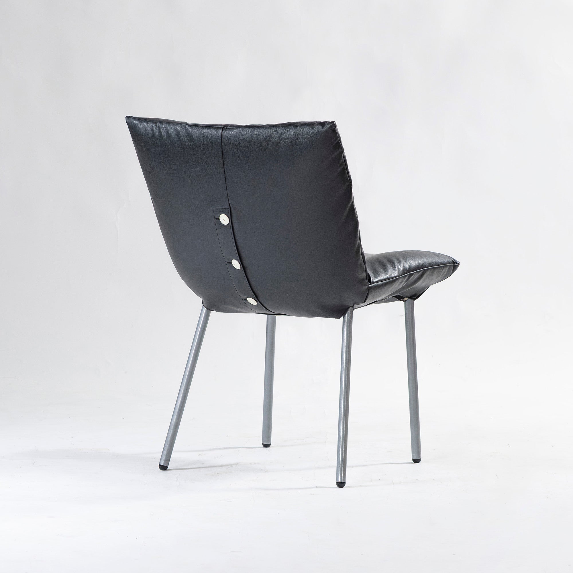 ダイニングチェア リーンロゼ ligne roset ROSETCalin ロゼカラン PVCレザー(2) スチール脚 モダンデザイン フレンチモダン ラグジュアリー