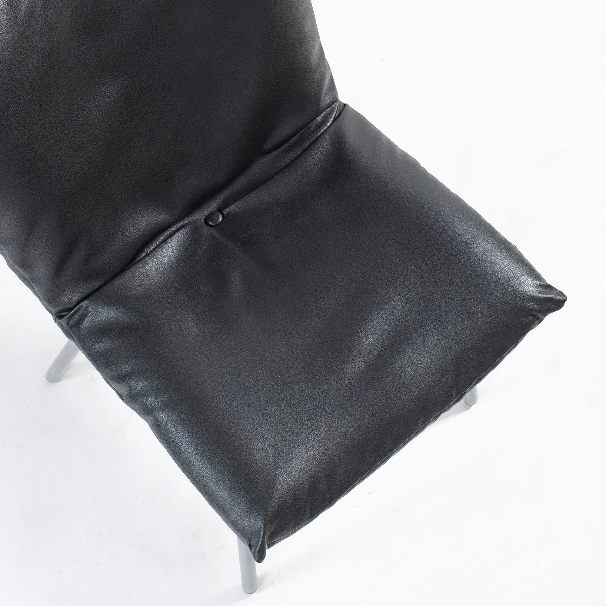 ダイニングチェア リーンロゼ ligne roset ROSETCalin ロゼカラン PVCレザー(4) スチール脚 モダンデザイン フレンチモダン ラグジュアリー